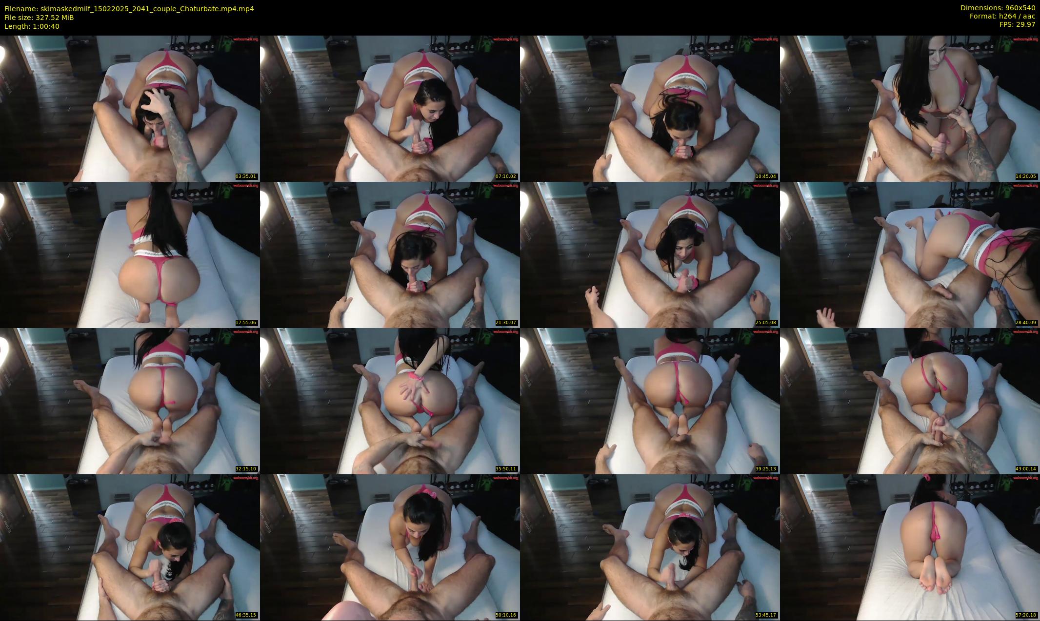 skimaskedmilf — 61 minute Chaturbate female cam show recording, 480p, Feb 15, 2025
