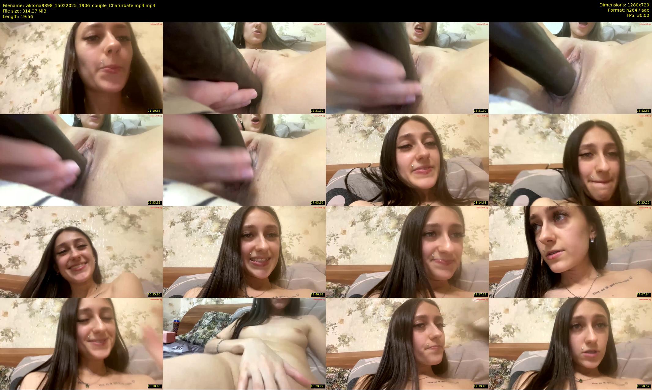 viktoria9898 — 20 minute Chaturbate couple cam show recording, 720p, Feb 15, 2025