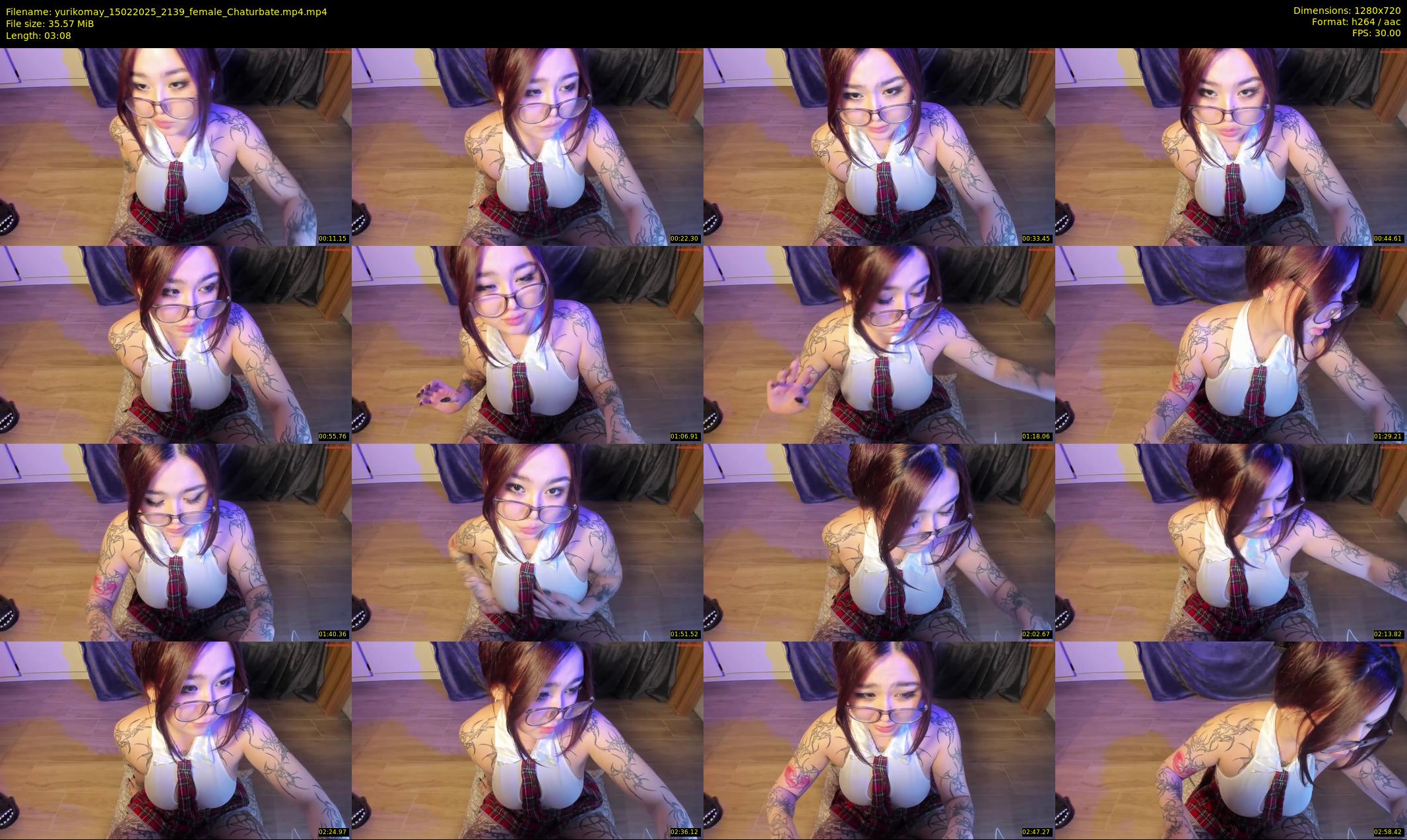 yurikomay — 4 minute Chaturbate female cam show recording, 720p, Feb 15, 2025