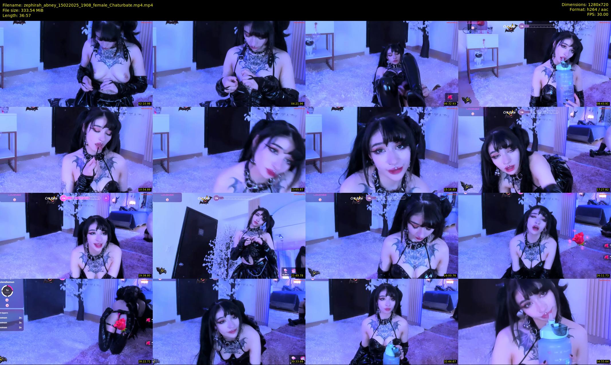 zephirah_abney — 37 minute Chaturbate female cam show recording, 720p, Feb 15, 2025