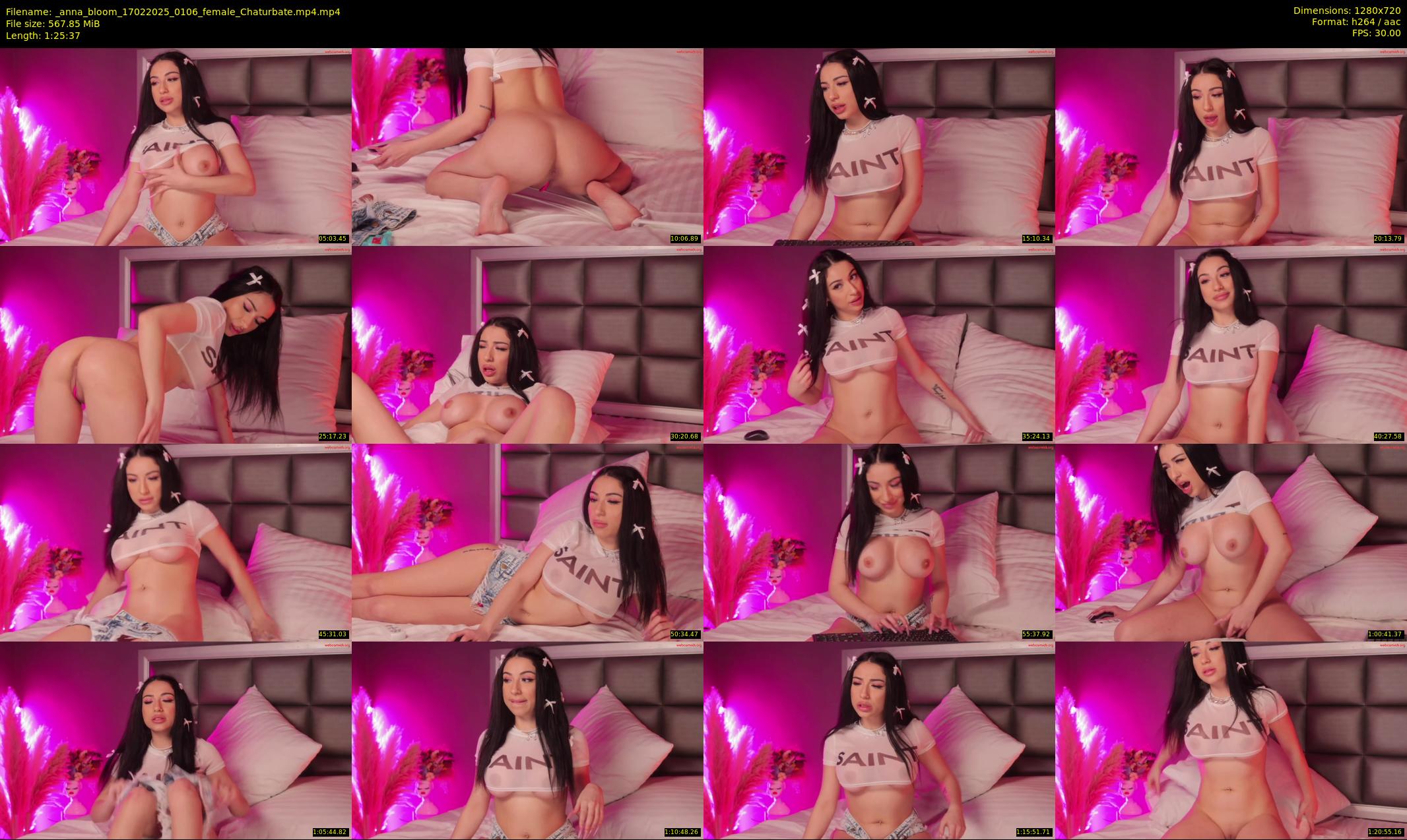 _anna_bloom — 86 minute Chaturbate female cam show recording, 720p, Feb 17, 2025