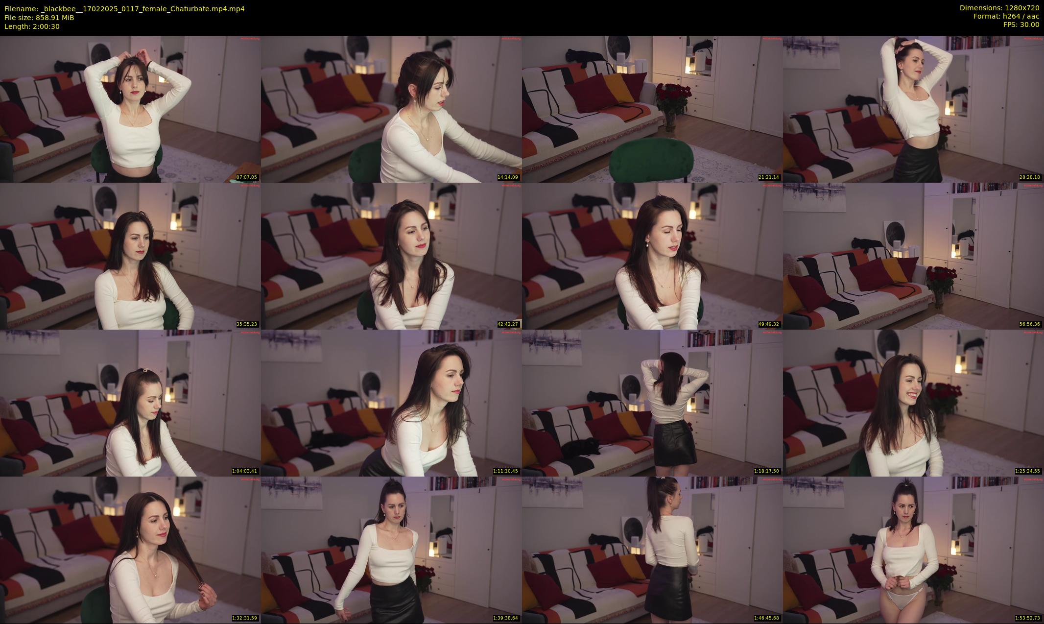_blackbee_ — 121 minute Chaturbate female cam show recording, 720p, Feb 17, 2025