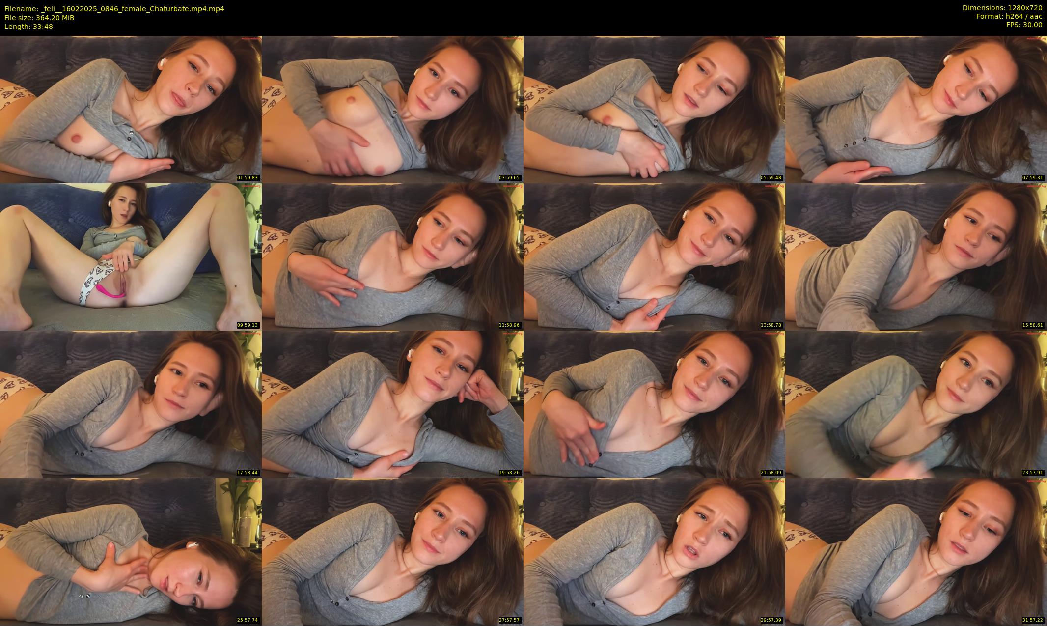 _feli_ — 34 minute Chaturbate female cam show recording, 720p, Feb 16, 2025