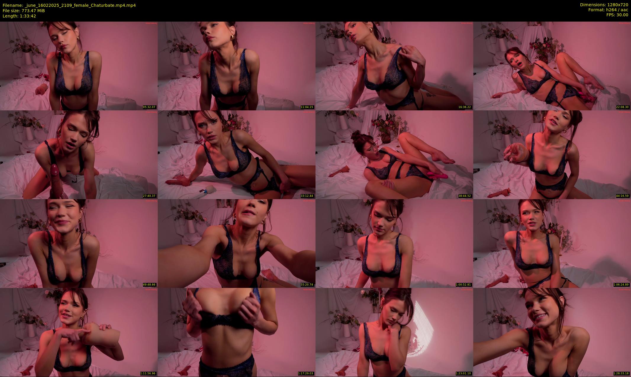 _june — 94 minute Chaturbate female cam show recording, 720p, Feb 16, 2025