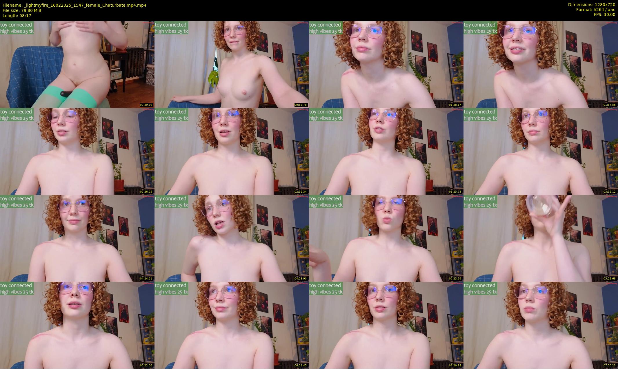 _lightmyfire — 9 minute Chaturbate female cam show recording, 720p, Feb 16, 2025