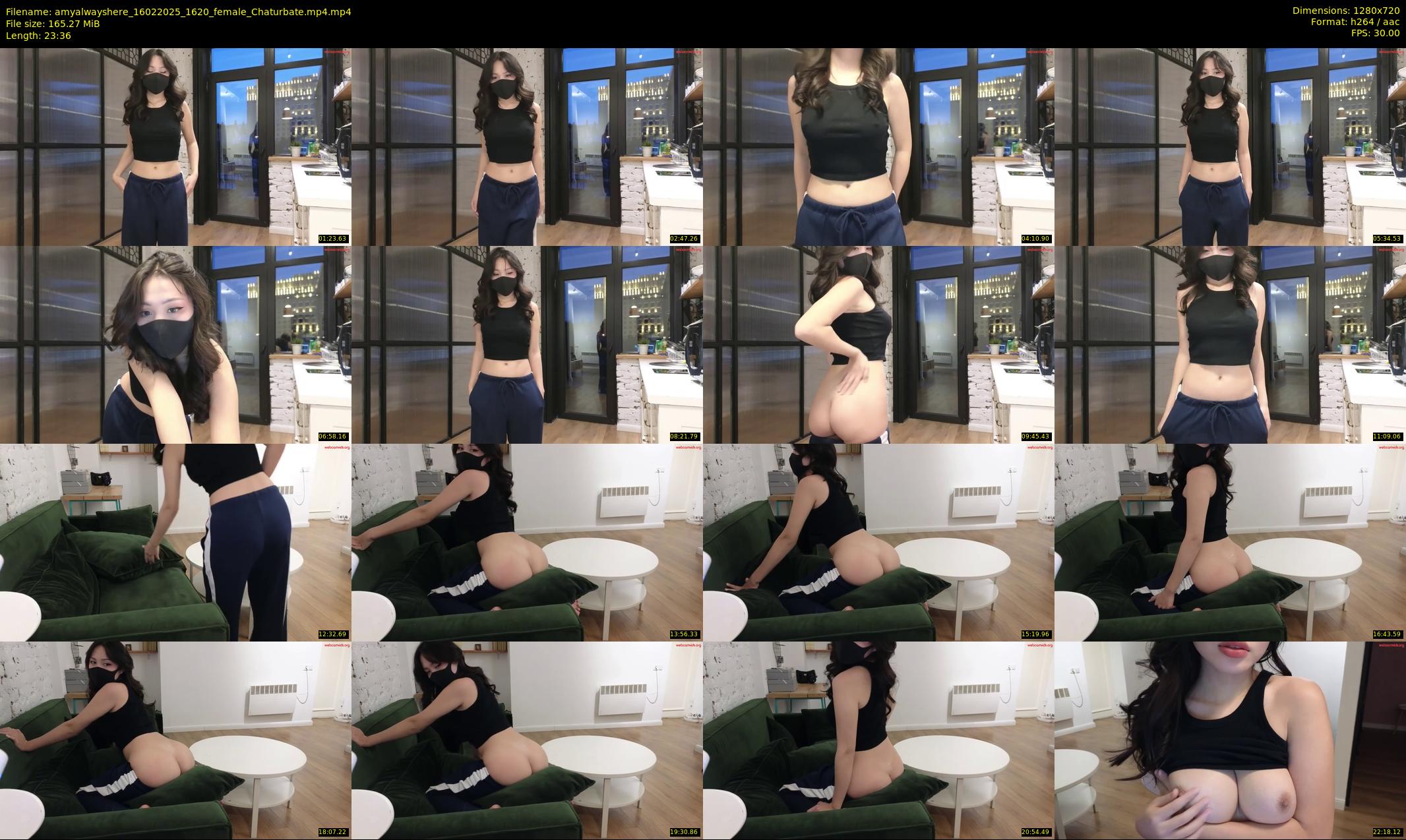 amyalwayshere — 24 minute Chaturbate female cam show recording, 720p, Feb 16, 2025