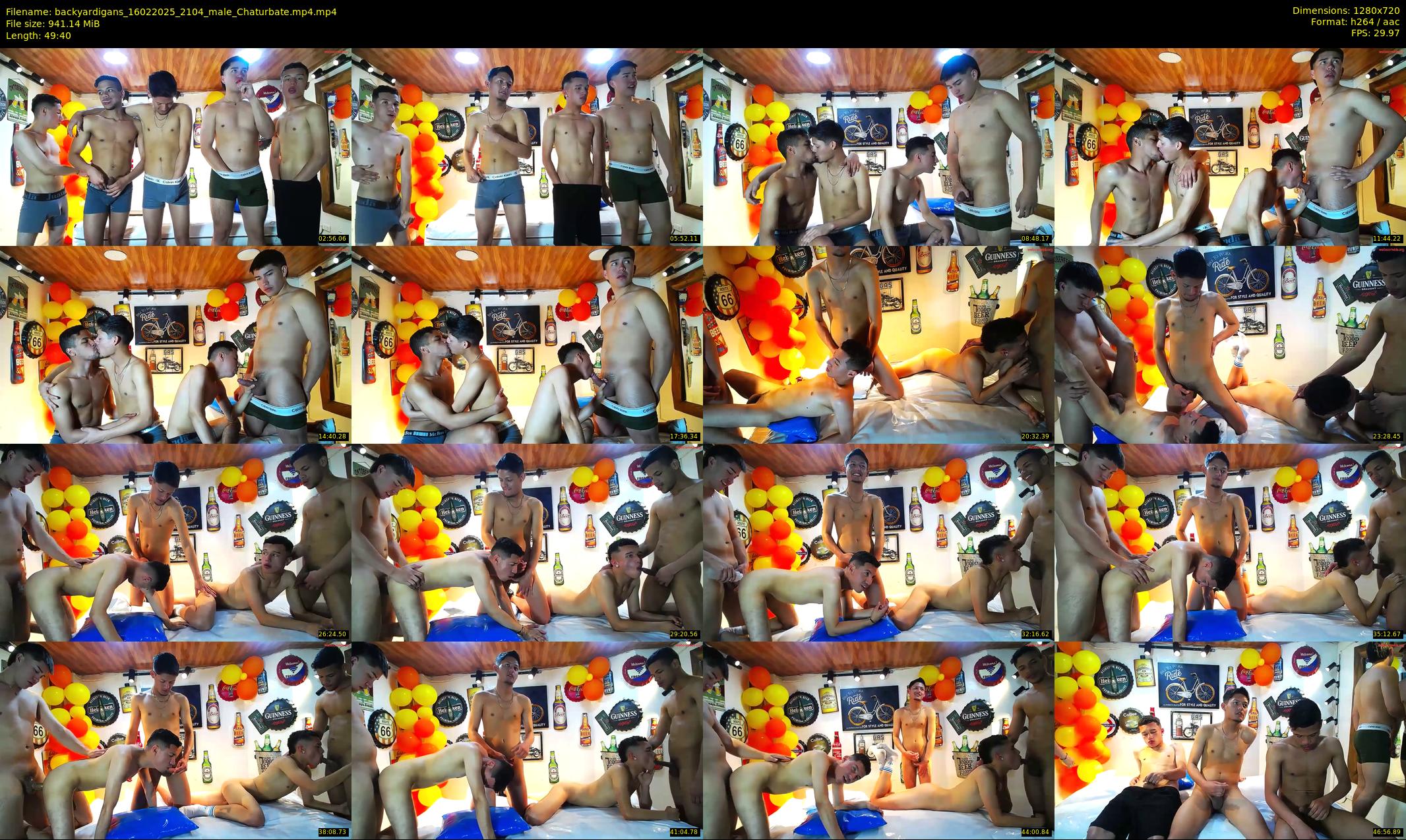 backyardigans — 50 minute Chaturbate male cam show recording, 720p, Feb 16, 2025