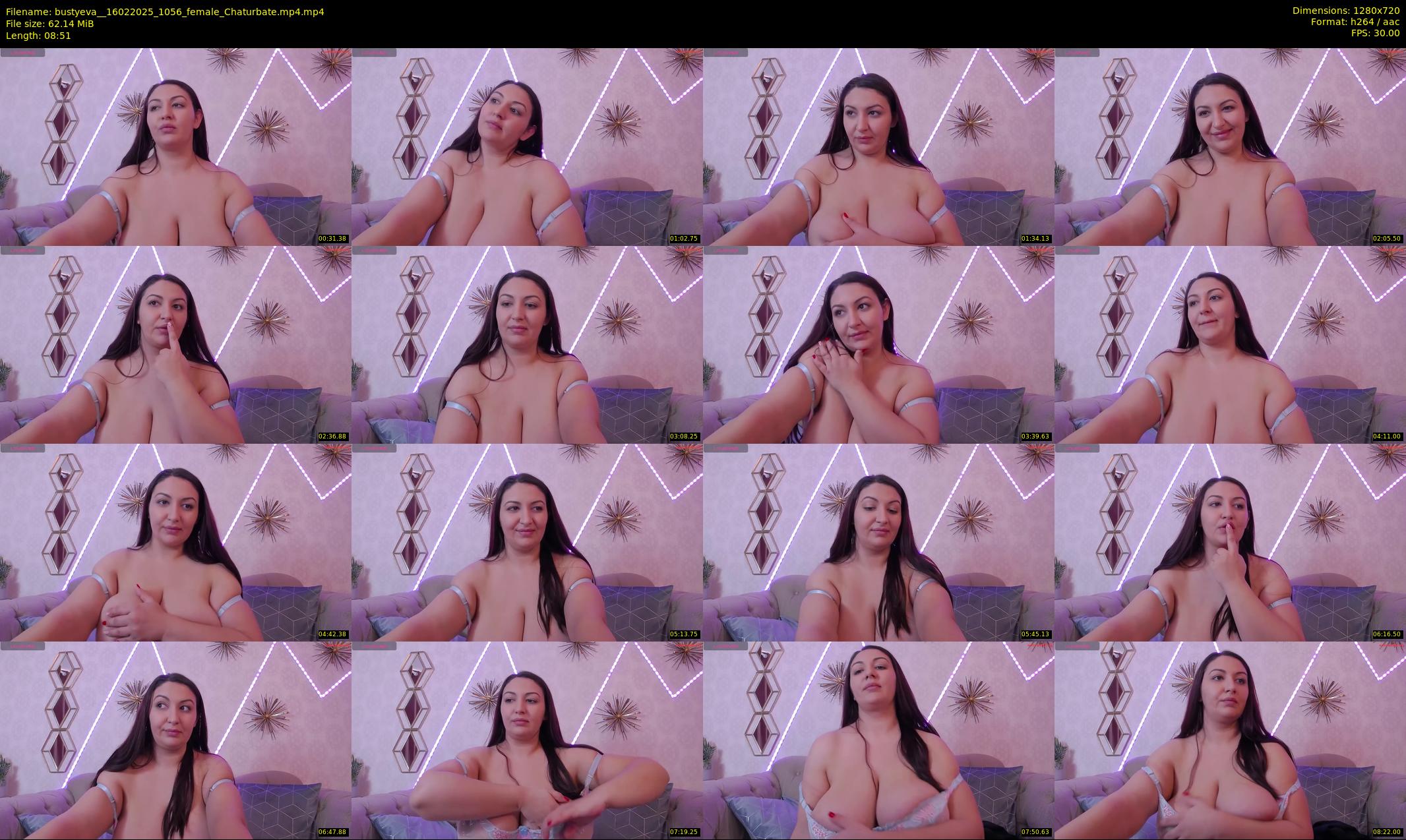 bustyeva_ — 9 minute Chaturbate female cam show recording, 720p, Feb 16, 2025