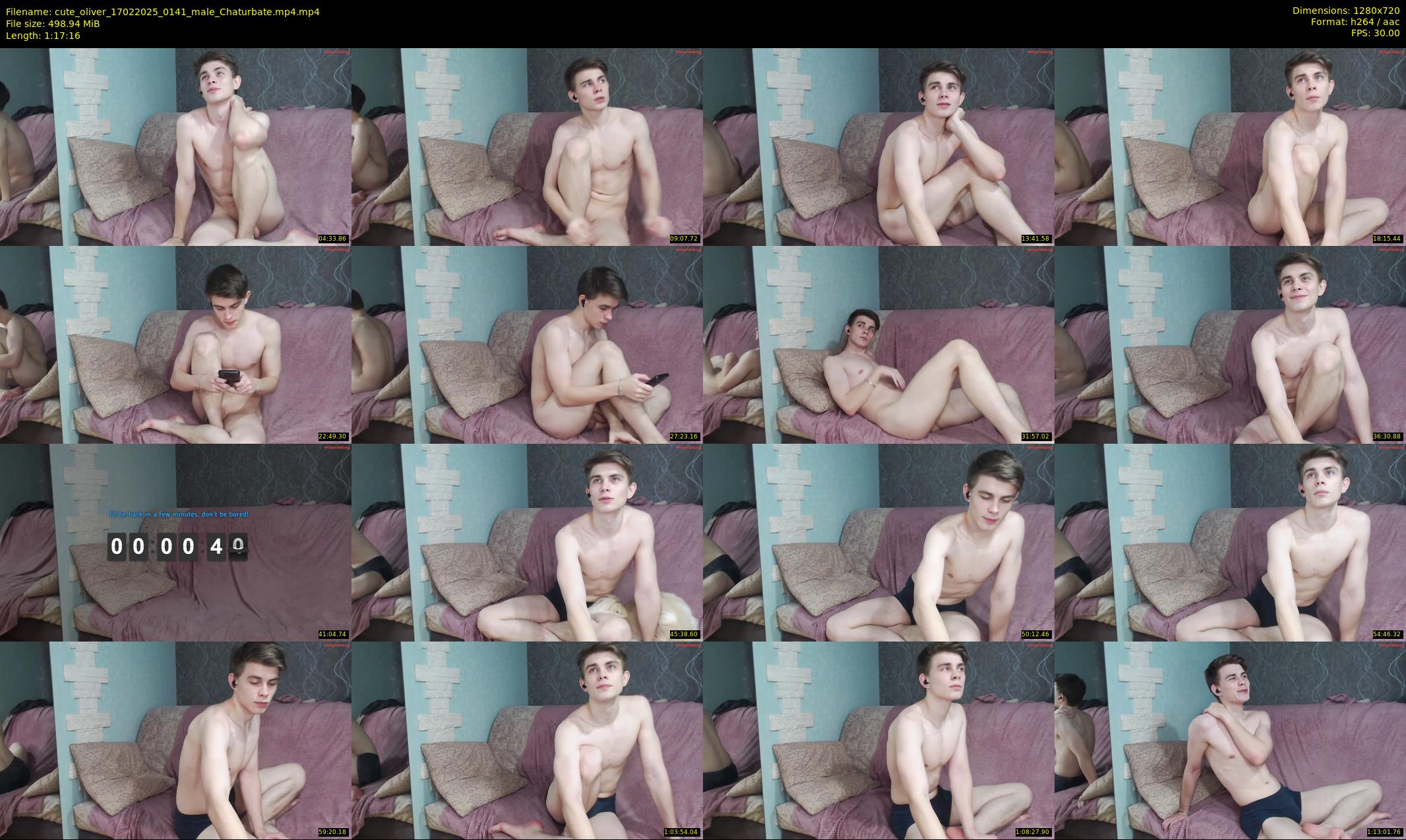 cute_oliver — 78 minute Chaturbate male cam show recording, 720p, Feb 17, 2025