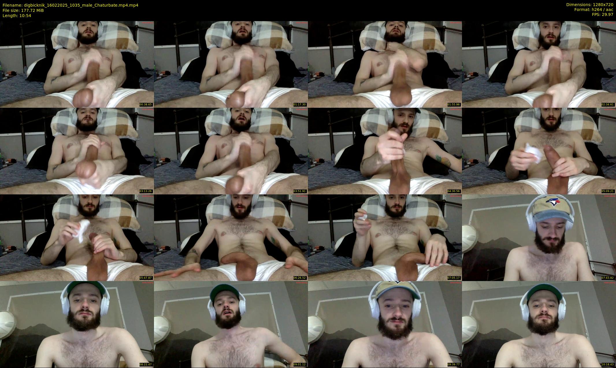 digbicknik — 11 minute Chaturbate male cam show recording, 720p, Feb 16, 2025