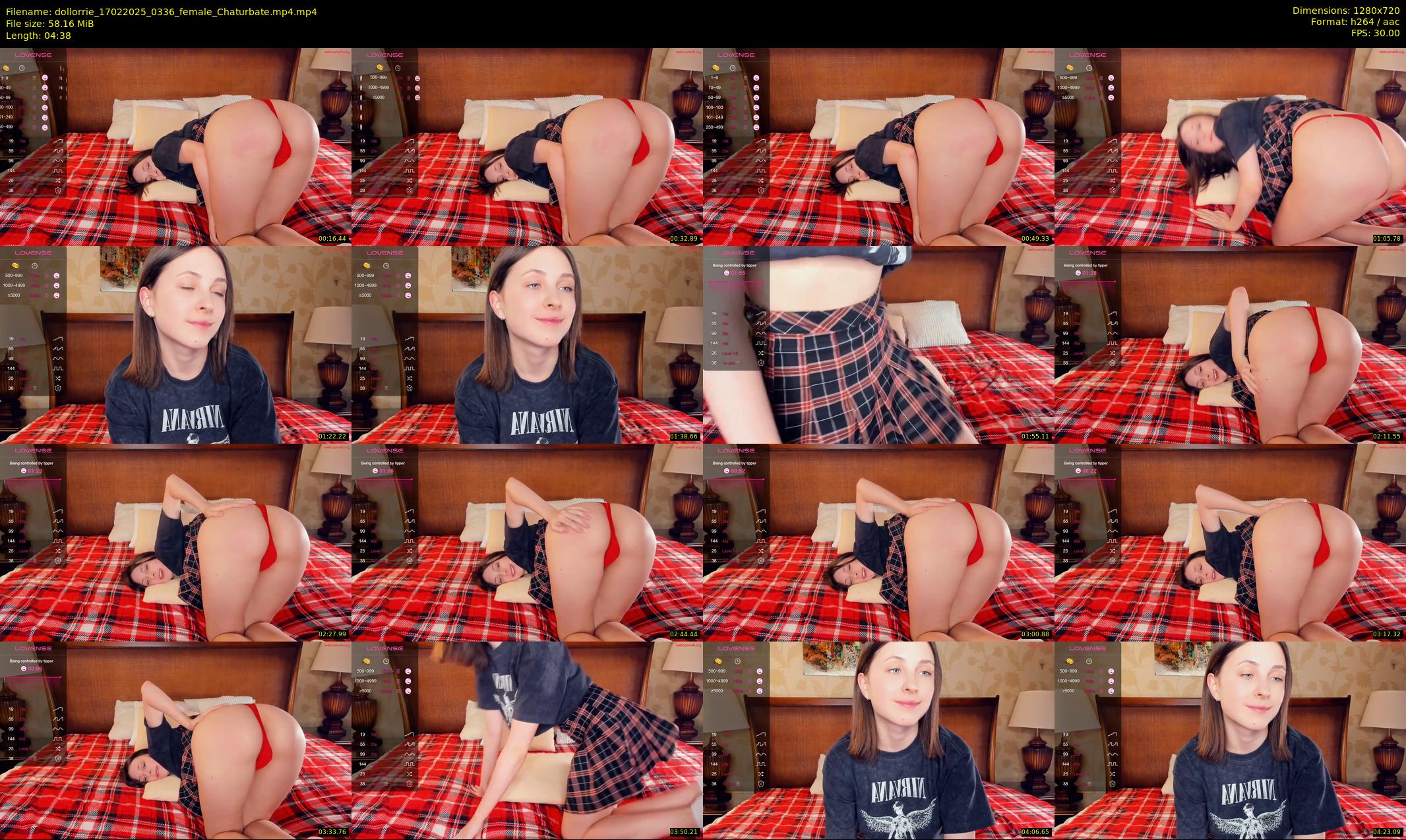 dollorrie — 5 minute Chaturbate couple cam show recording, 720p, Feb 17, 2025