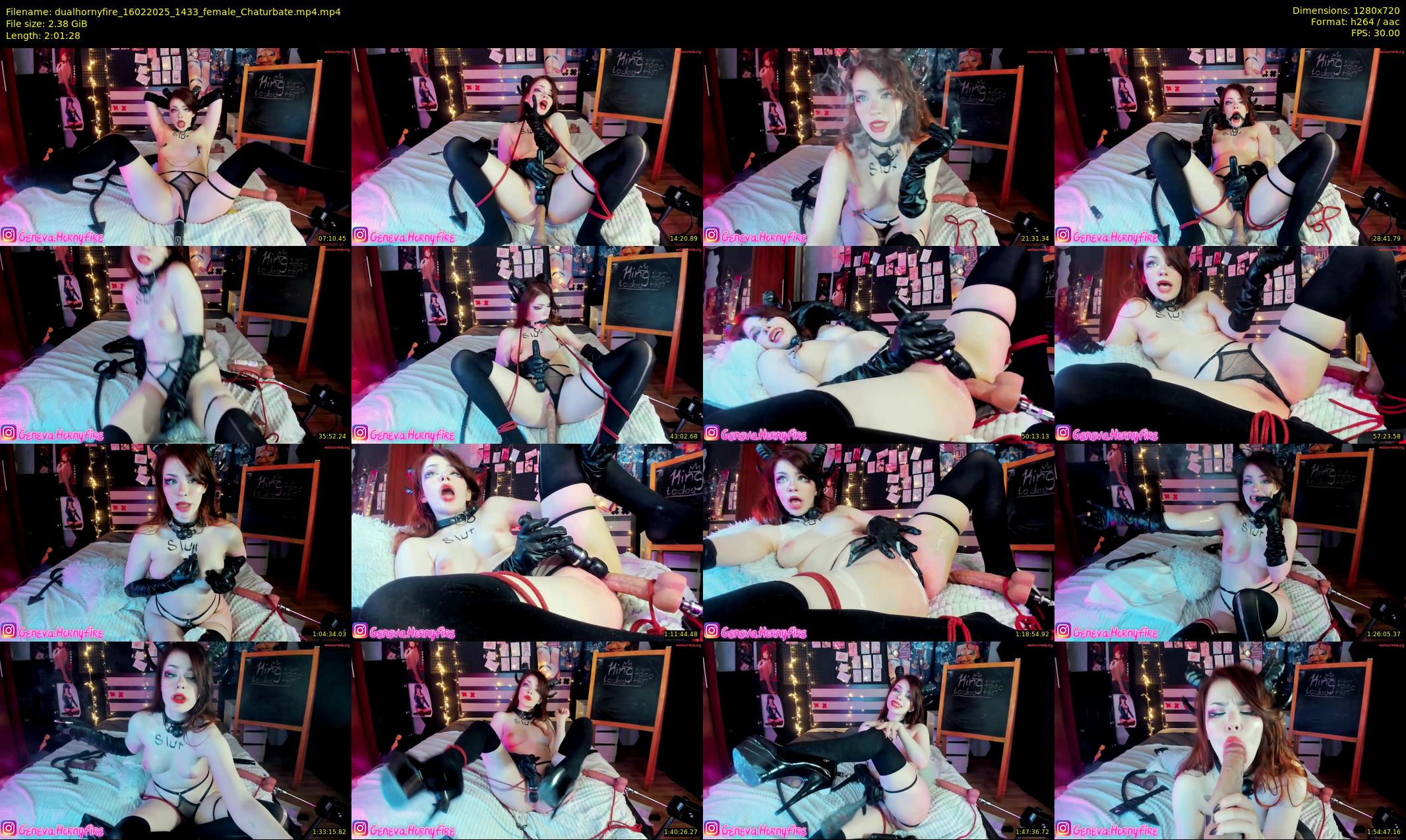 dualhornyfire — 122 minute Chaturbate couple cam show recording, 720p, Feb 16, 2025