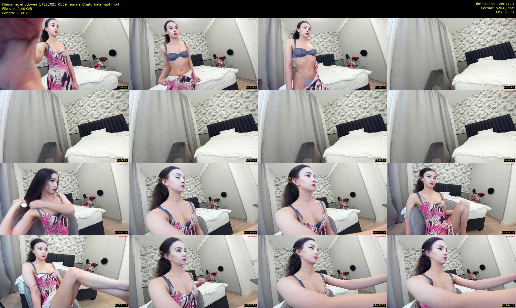 ehotlovea — 121 minute Chaturbate female cam show recording, 720p, Feb 17, 2025