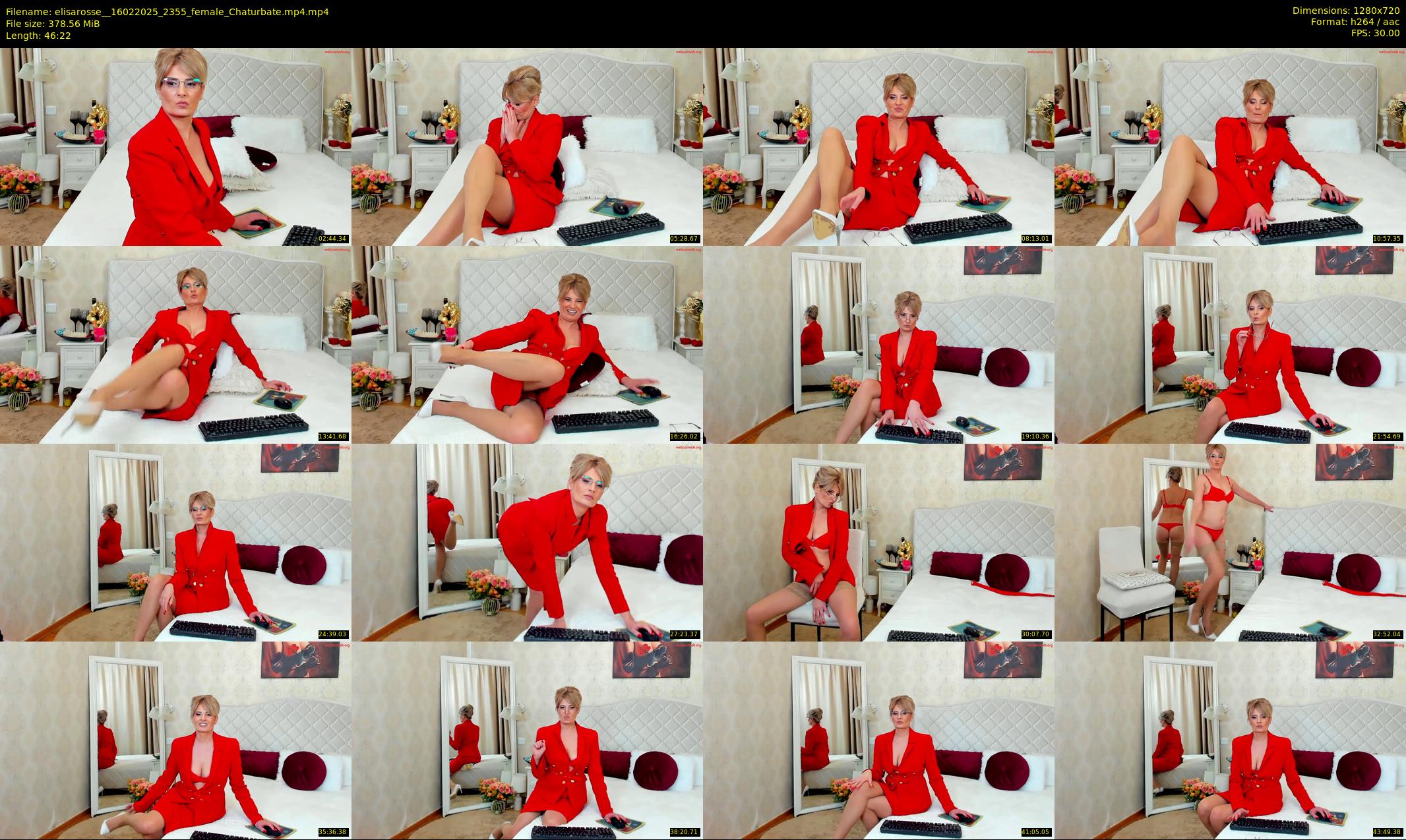elisarosse_ — 47 minute Chaturbate female cam show recording, 720p, Feb 16, 2025