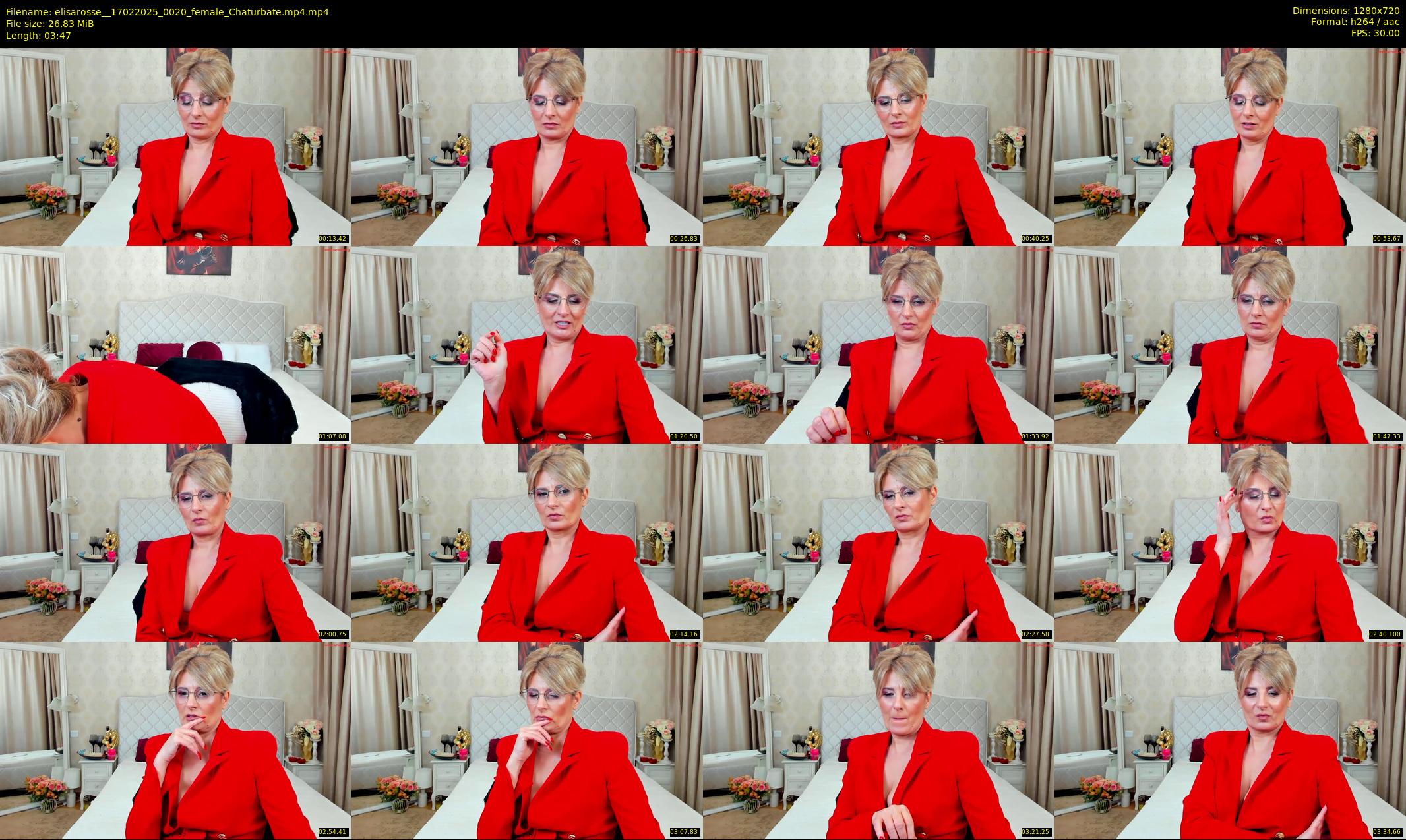 elisarosse_ — 4 minute Chaturbate female cam show recording, 720p, Feb 17, 2025