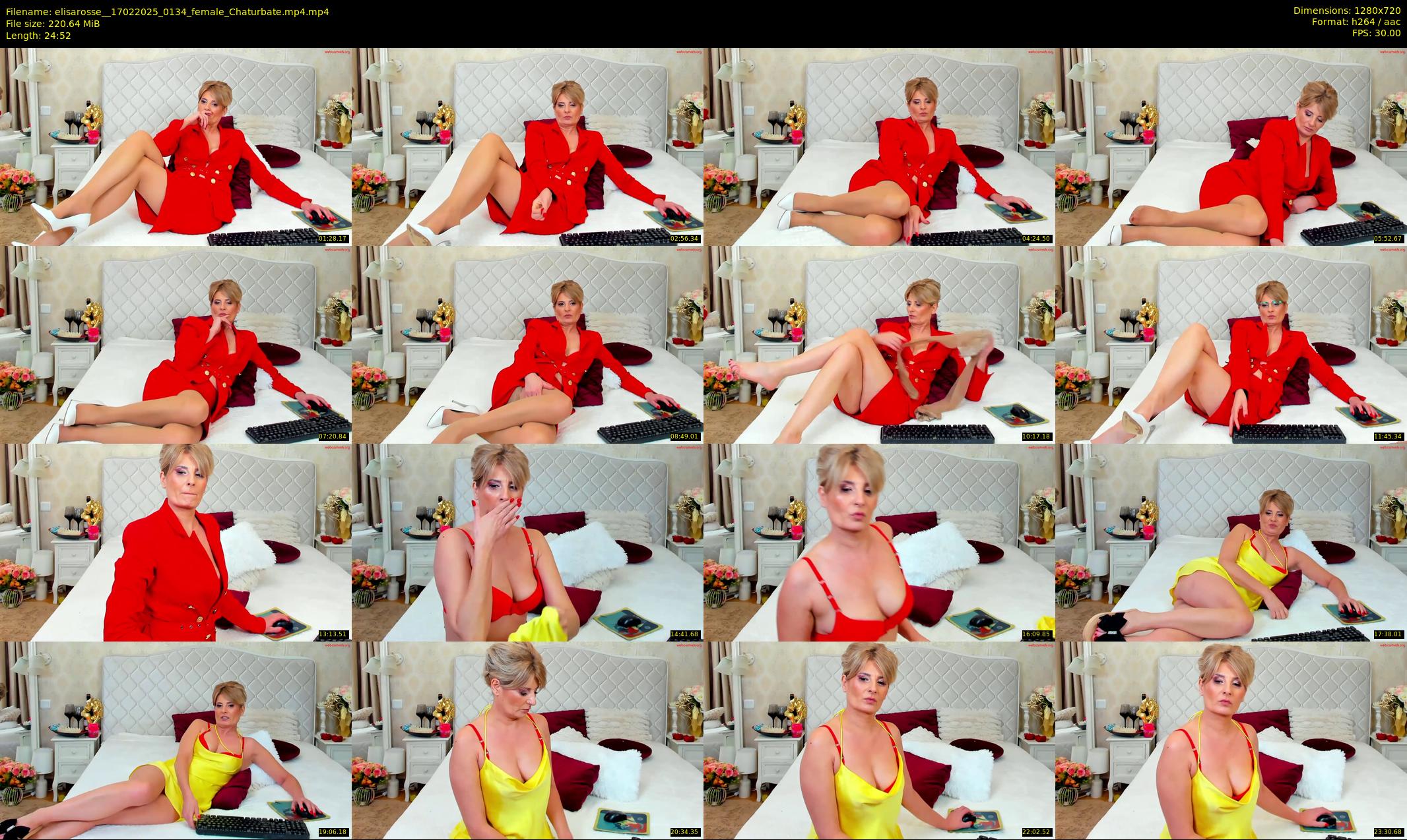 elisarosse_ — 25 minute Chaturbate female cam show recording, 720p, Feb 17, 2025