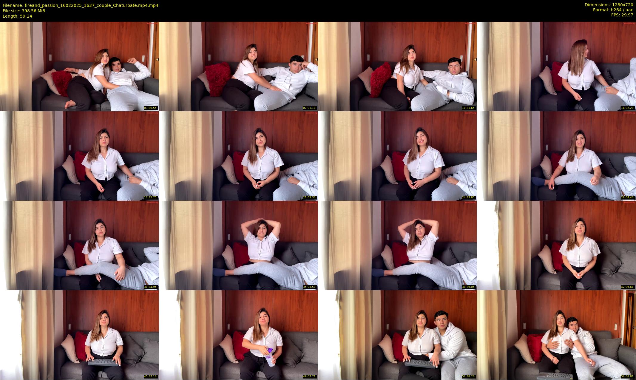 fireand_passion — 60 minute Chaturbate couple cam show recording, 720p, Feb 16, 2025