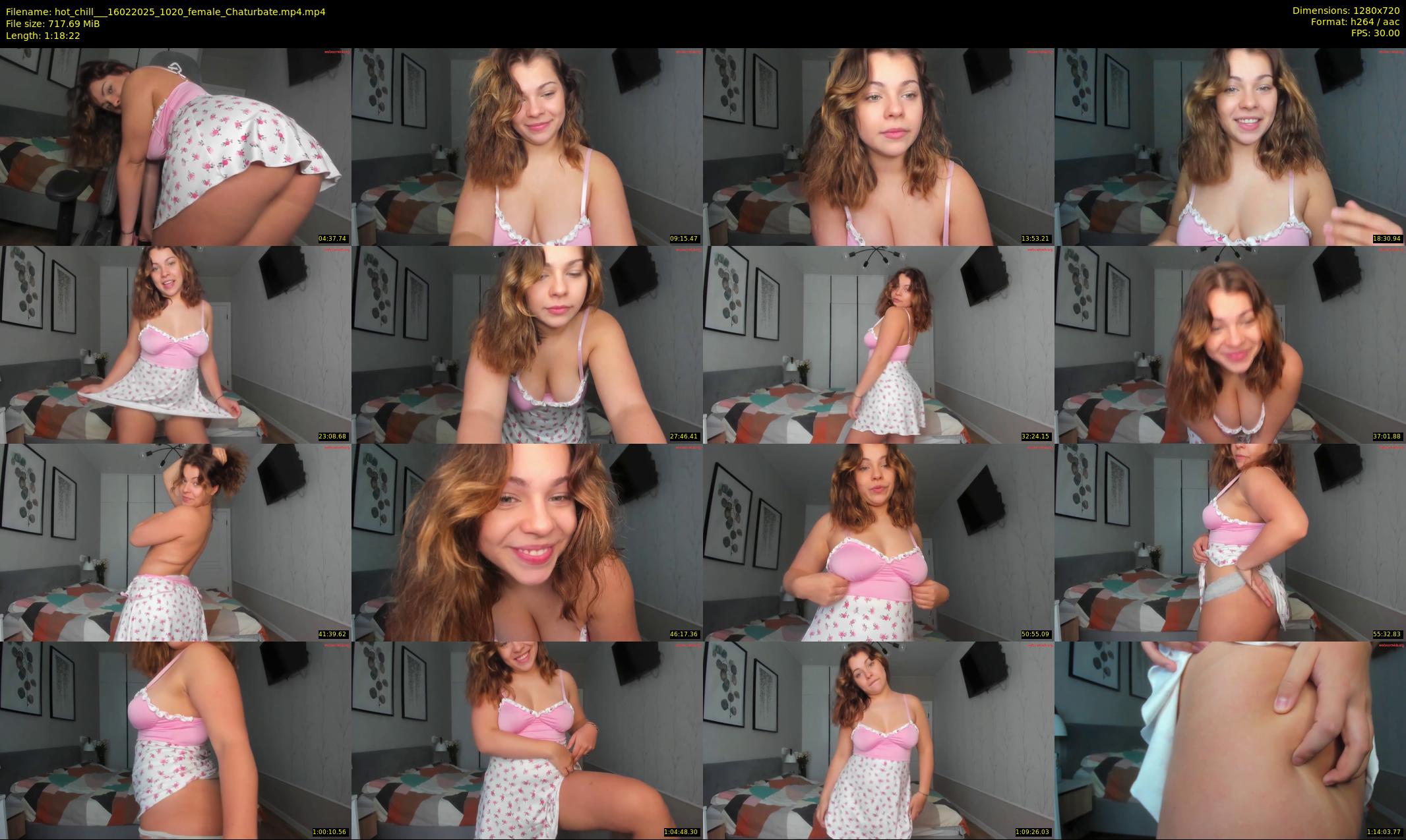 hot_chill__ — 79 minute Chaturbate female cam show recording, 720p, Feb 16, 2025