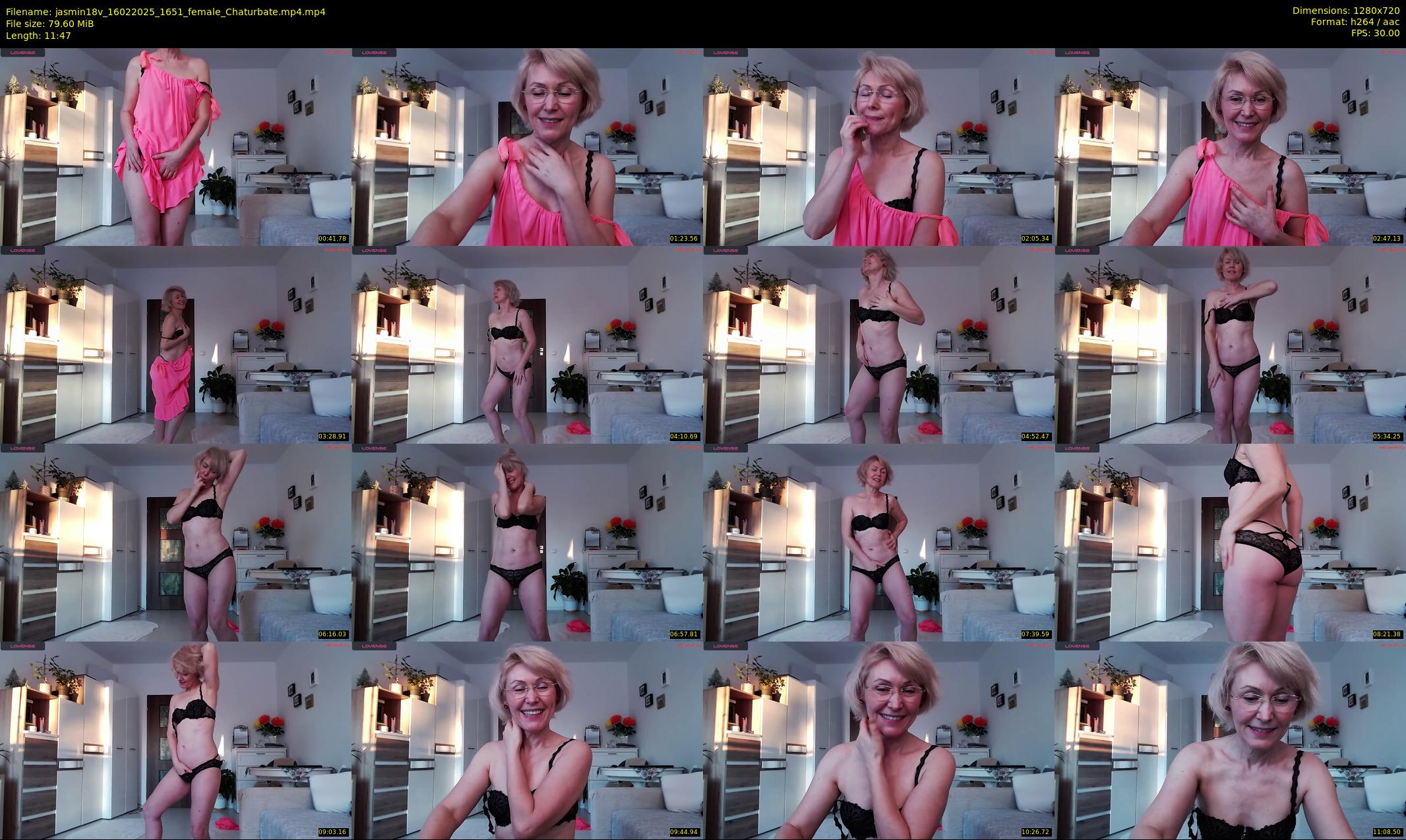jasmin18v — 12 minute Chaturbate female cam show recording, 720p, Feb 16, 2025