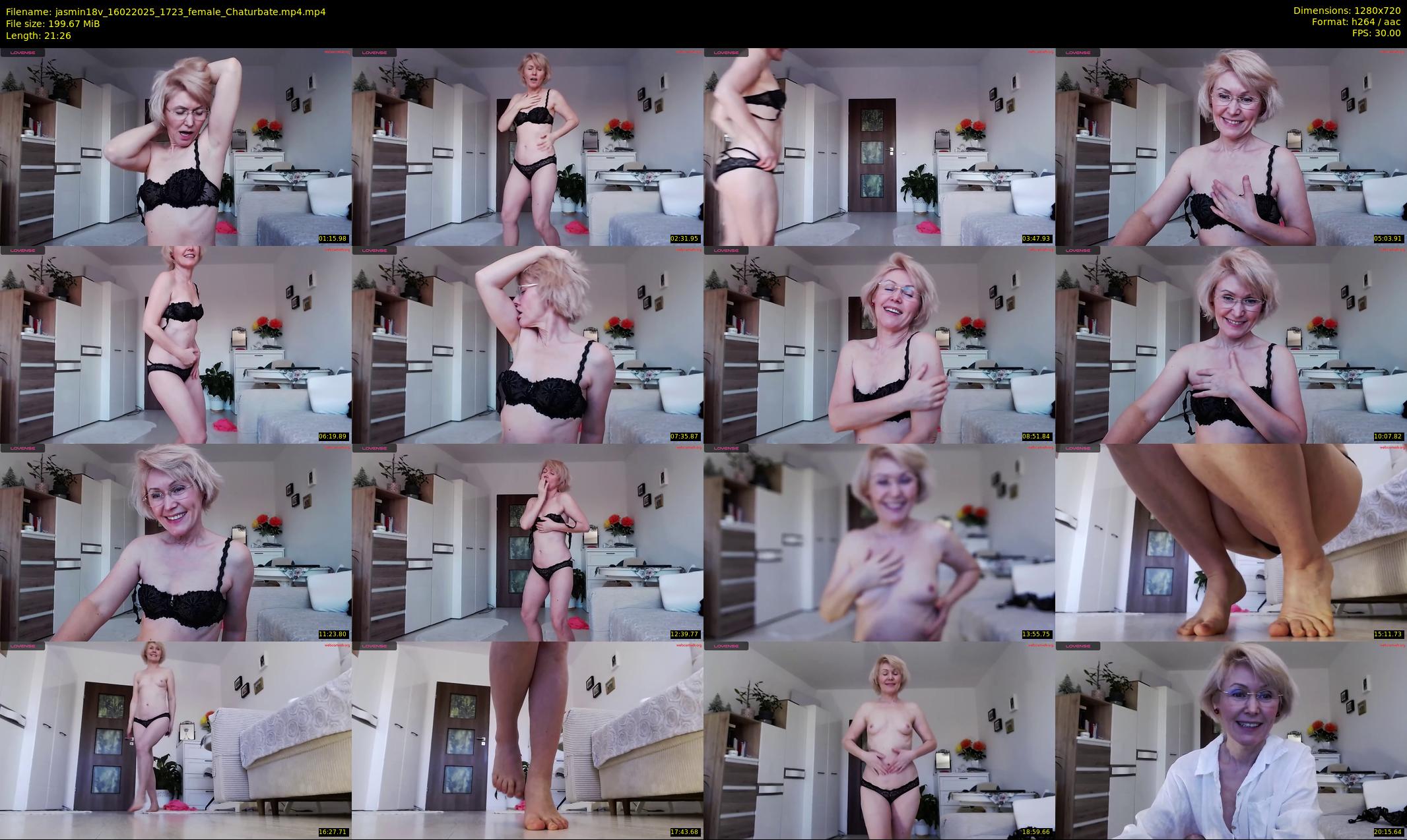 jasmin18v — 22 minute Chaturbate female cam show recording, 720p, Feb 16, 2025