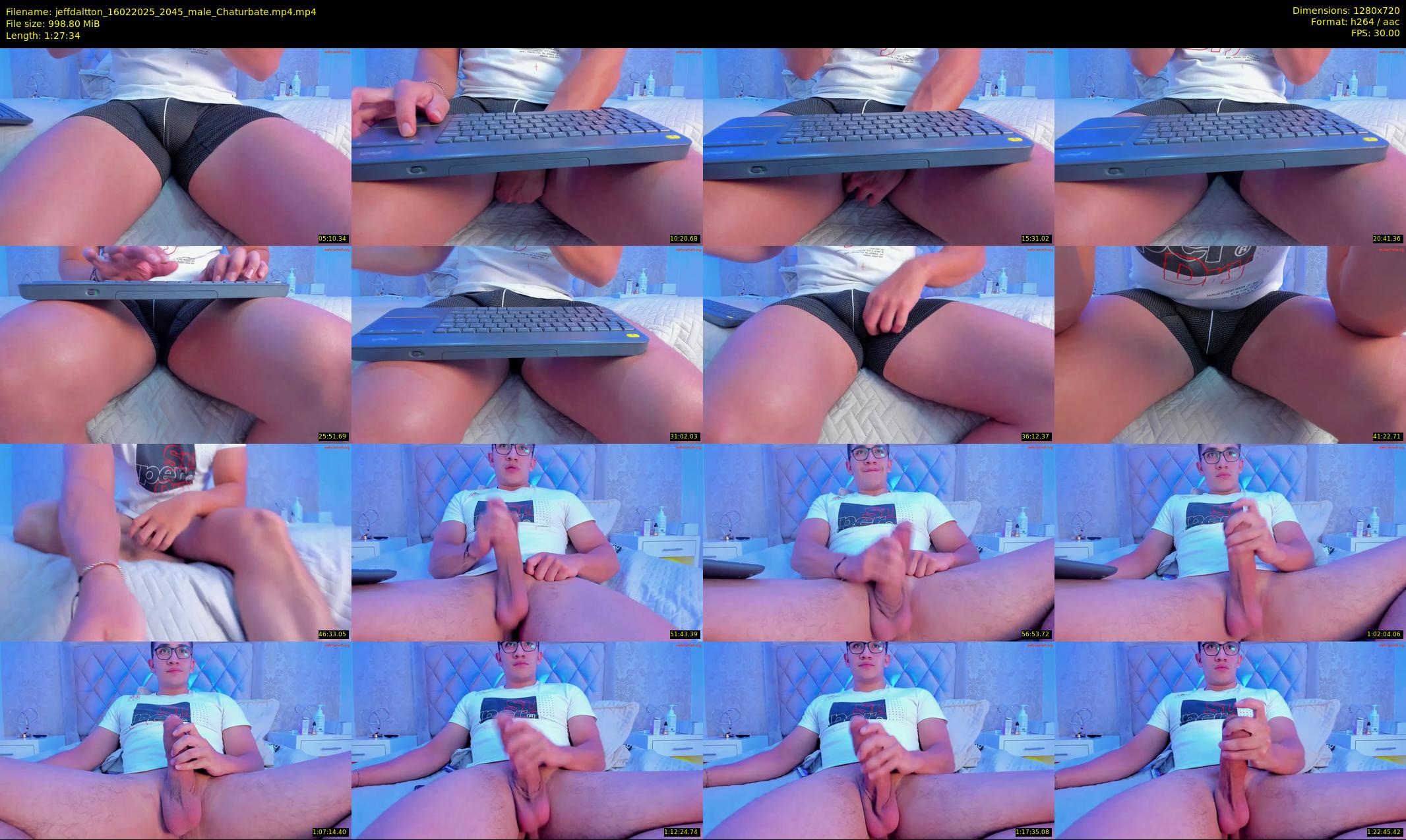 jeffdaltton — 88 minute Chaturbate male cam show recording, 720p, Feb 16, 2025