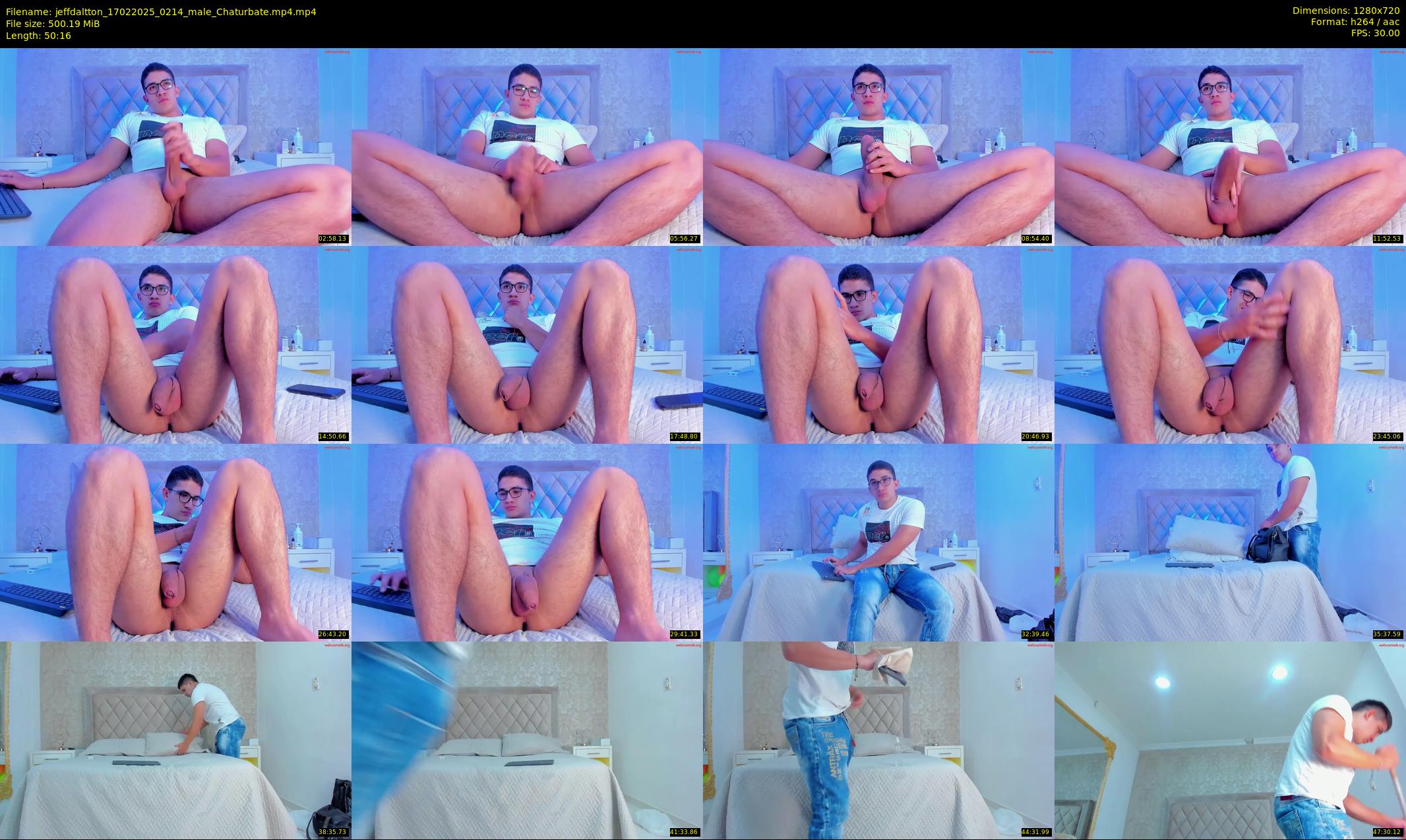 jeffdaltton — 51 minute Chaturbate male cam show recording, 720p, Feb 17, 2025