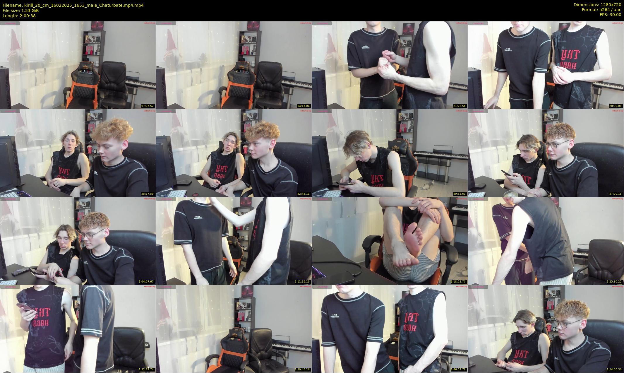 kirill_20_cm — 121 minute Chaturbate male cam show recording, 720p, Feb 16, 2025