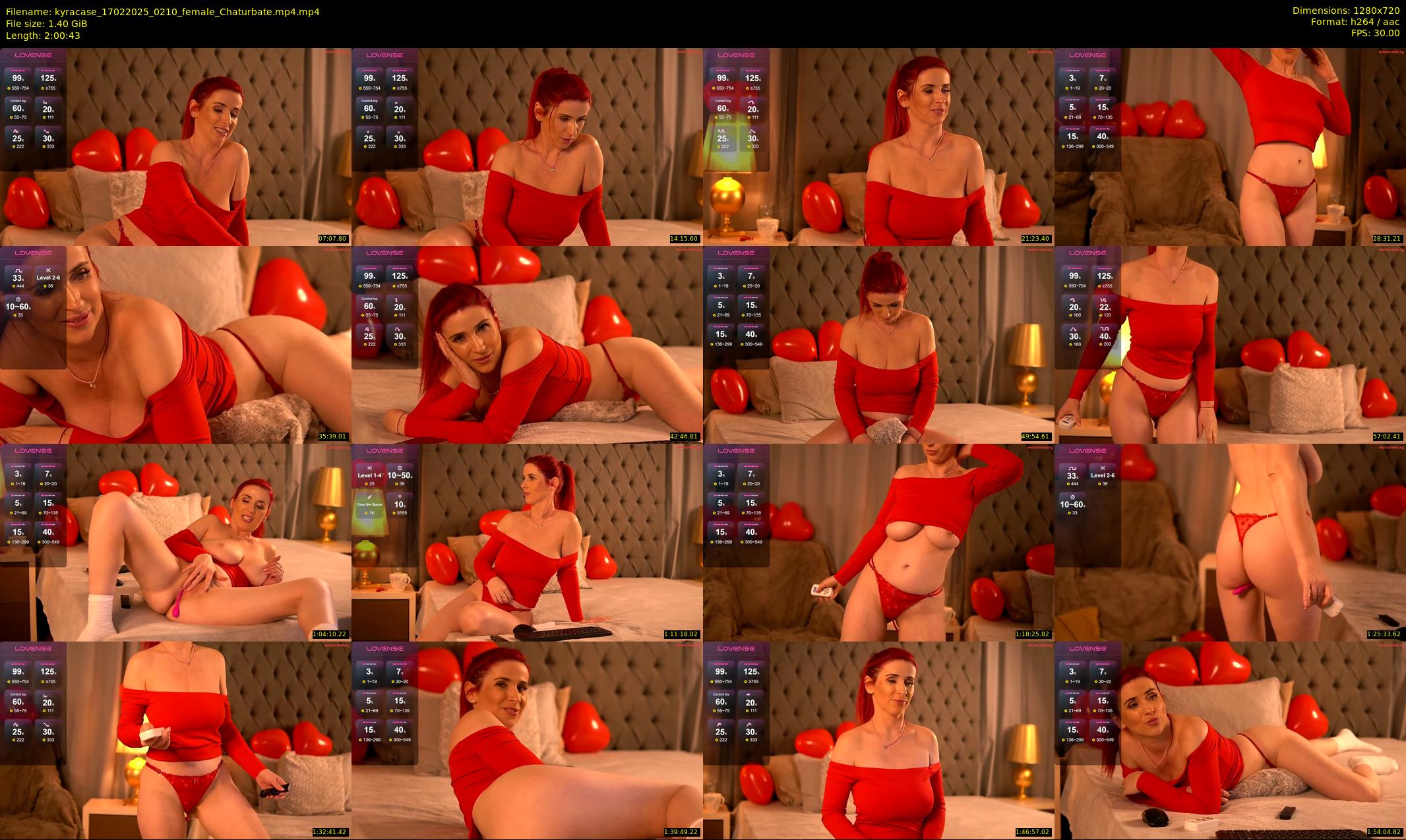 kyracase — 121 minute Chaturbate female cam show recording, 720p, Feb 17, 2025