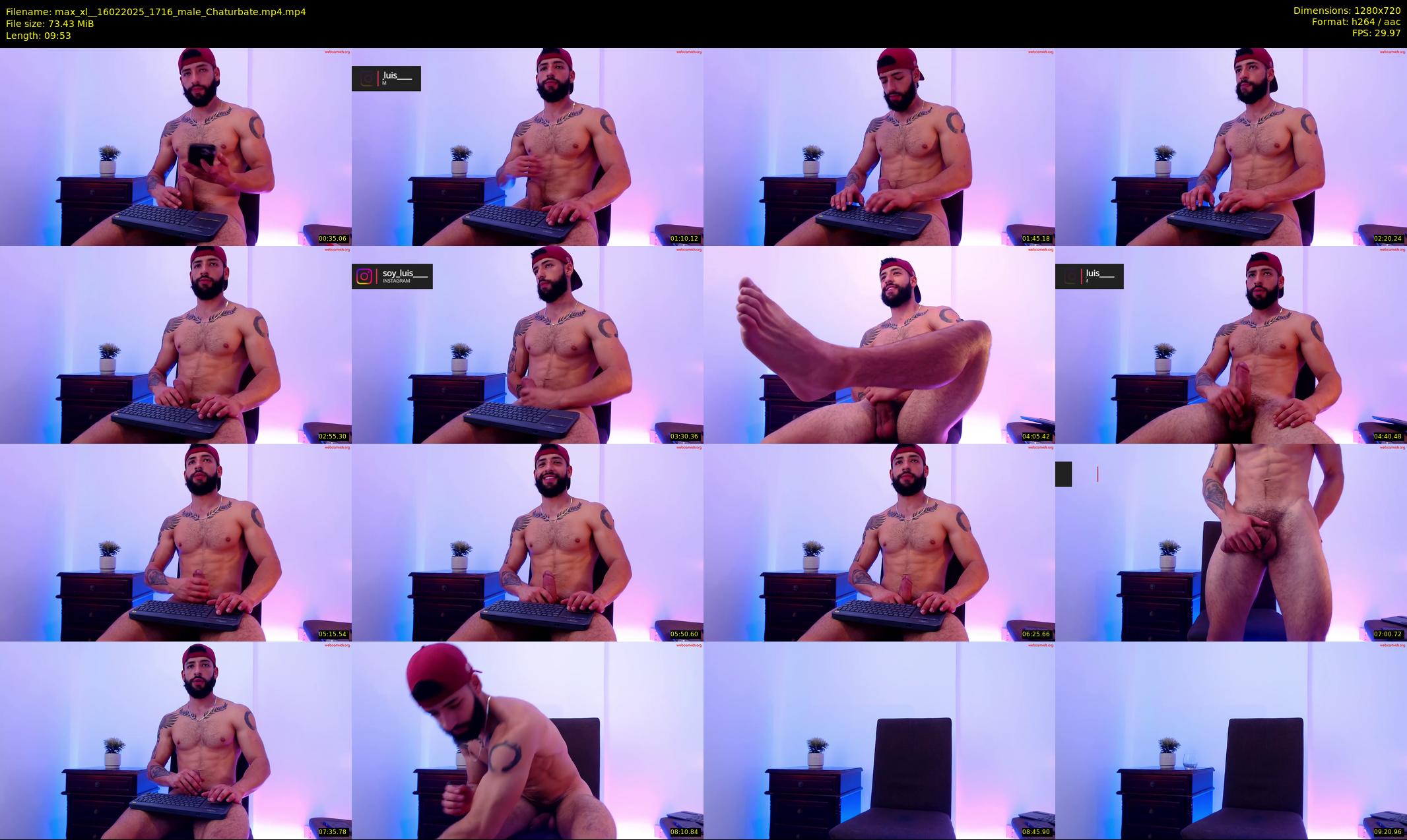 max_xl_ — 10 minute Chaturbate male cam show recording, 720p, Feb 16, 2025