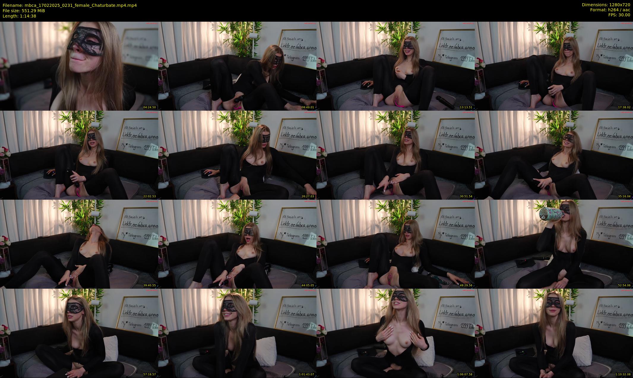 mbca — 75 minute Chaturbate couple cam show recording, 720p, Feb 17, 2025