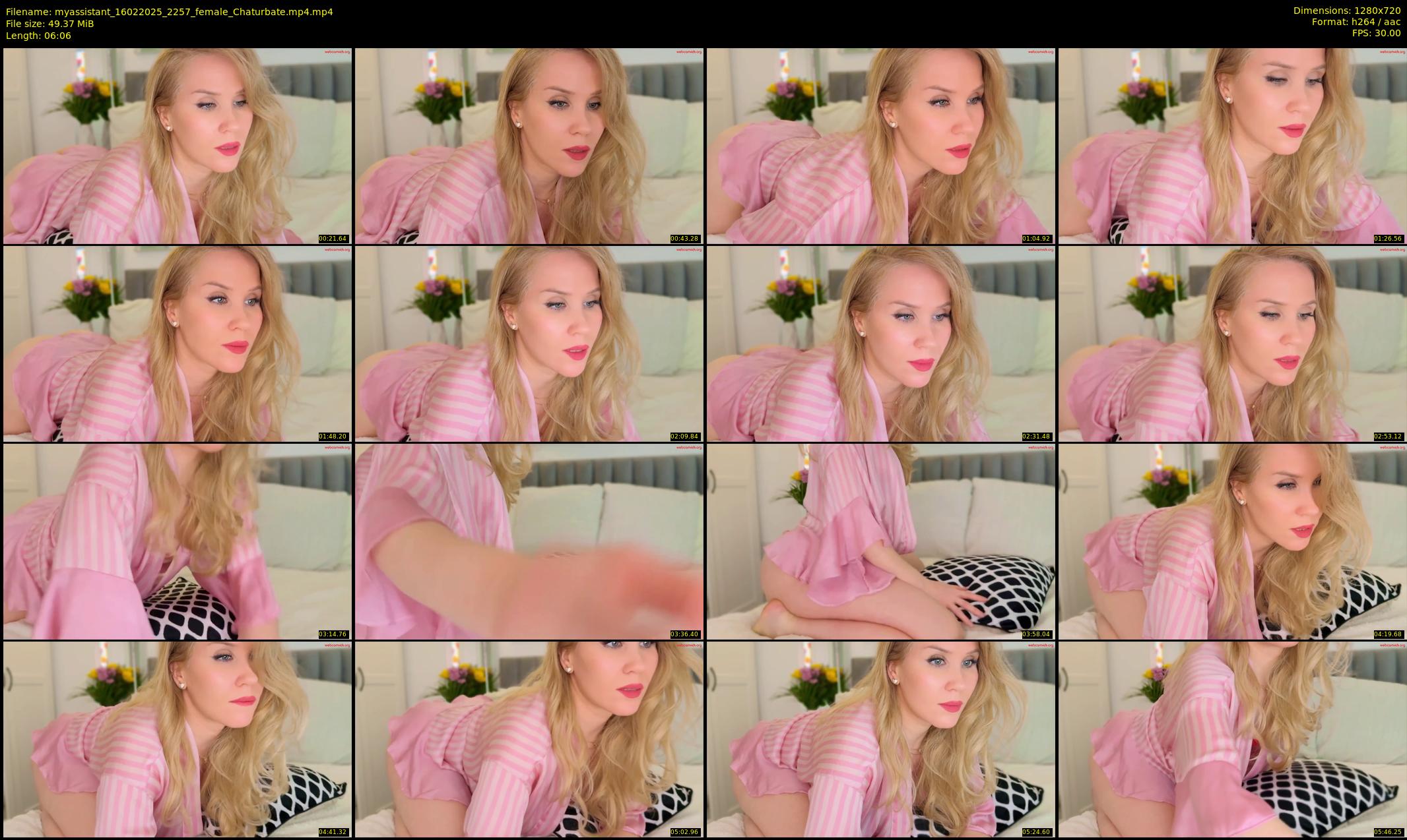 myassistant — 7 minute Chaturbate female cam show recording, 720p, Feb 16, 2025