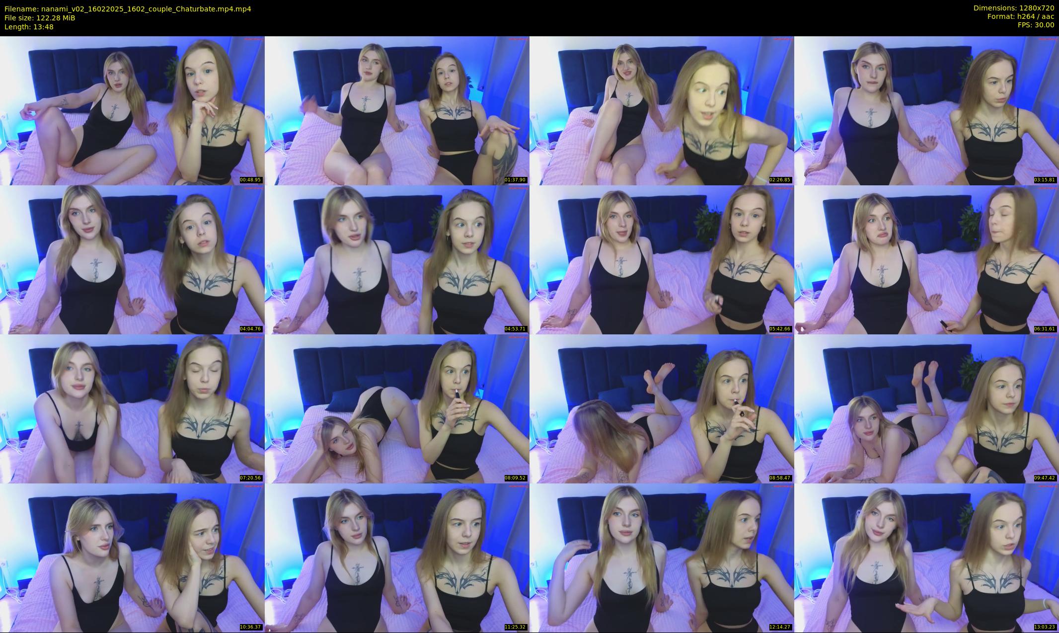 nanami_v02 — 14 minute Chaturbate couple cam show recording, 720p, Feb 16, 2025
