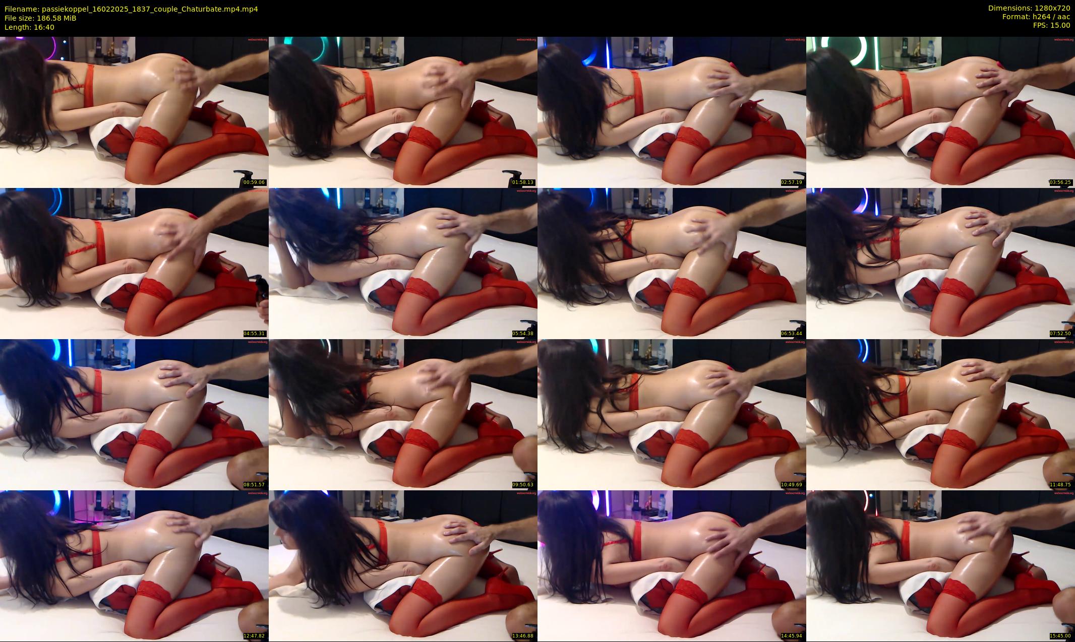 passiekoppel — 17 minute Chaturbate couple cam show recording, 720p, Feb 16, 2025