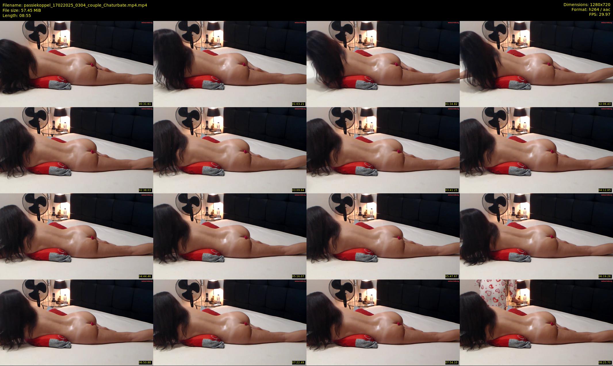 passiekoppel — 9 minute Chaturbate couple cam show recording, 720p, Feb 17, 2025