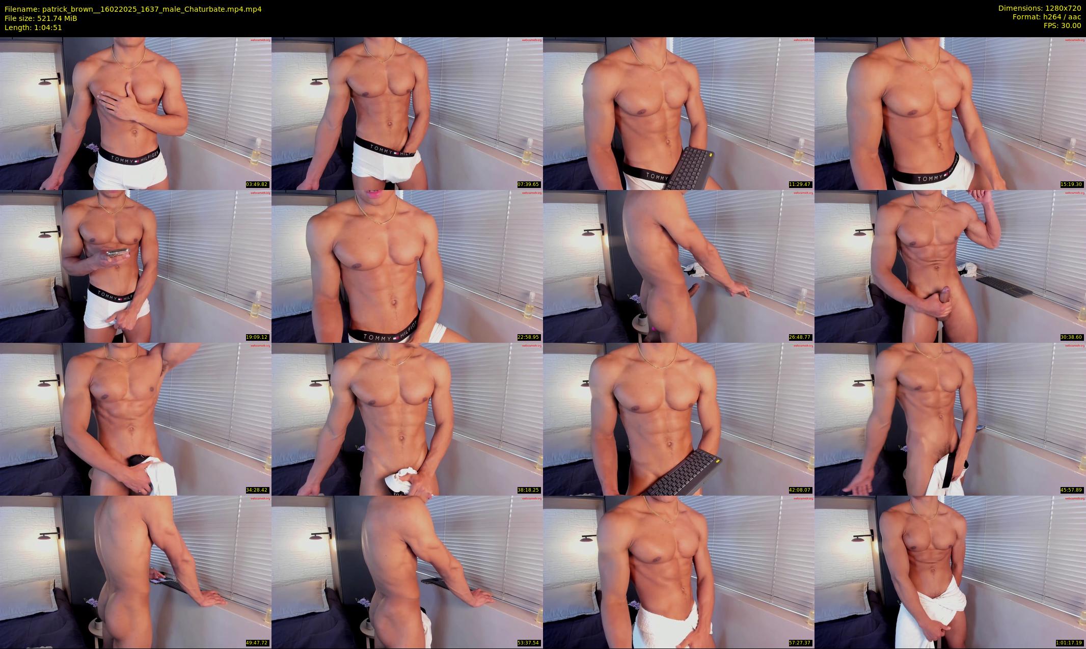 patrick_brown_ — 65 minute Chaturbate male cam show recording, 720p, Feb 16, 2025