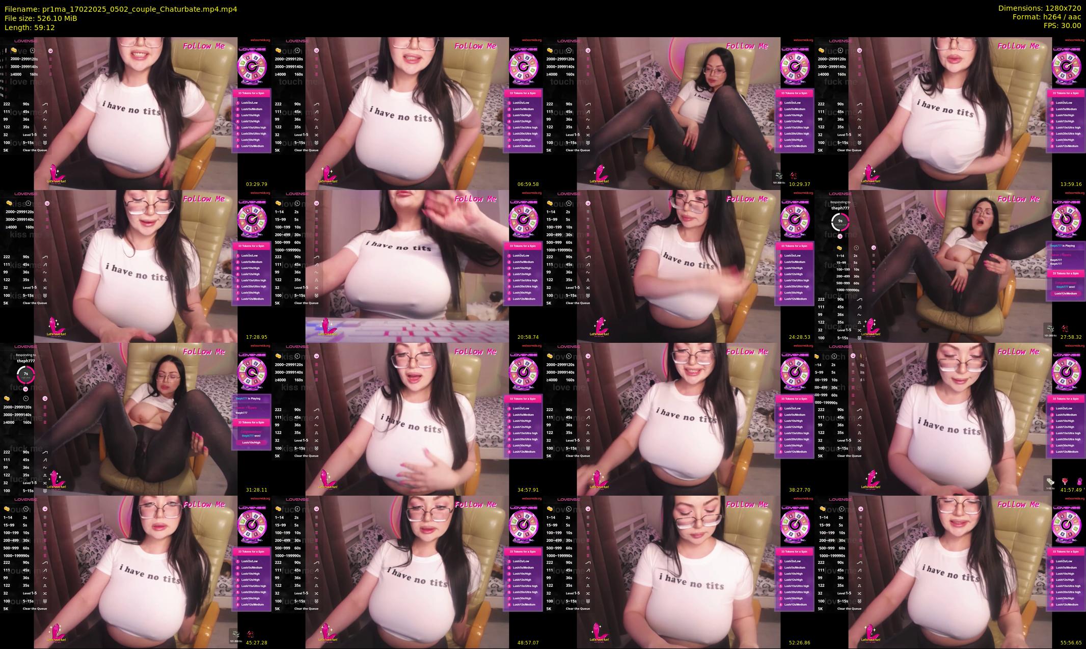 pr1ma — 60 minute Chaturbate female cam show recording, 720p, Feb 17, 2025
