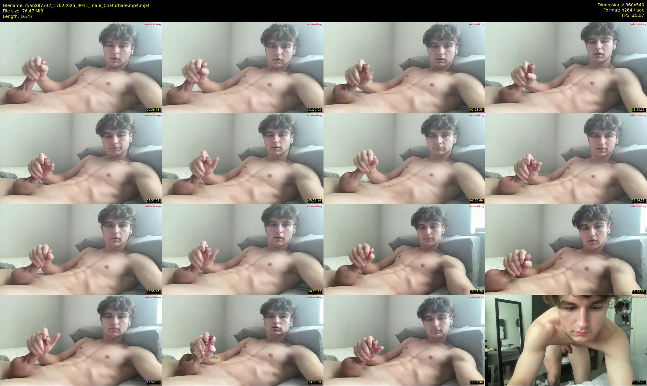 ryan287747 — 17 minute Chaturbate male cam show recording, 480p, Feb 17, 2025