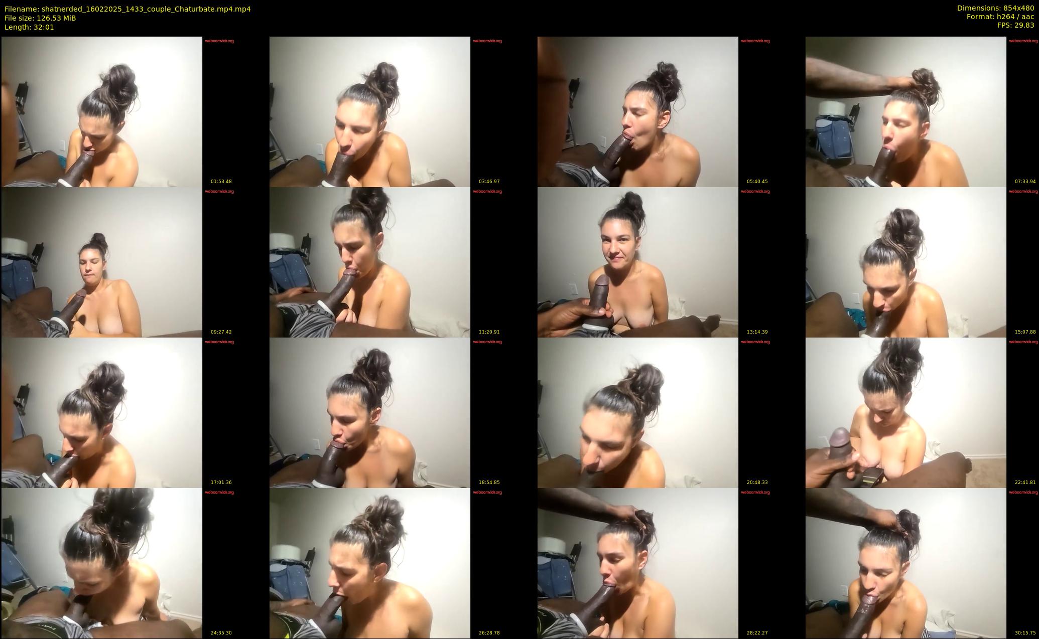 shatnerded — 33 minute Chaturbate couple cam show recording, 480p, Feb 16, 2025