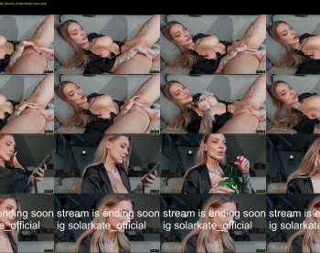 solar_kate — 8 minute Chaturbate female cam show recording, 720p, Feb 16, 2025
