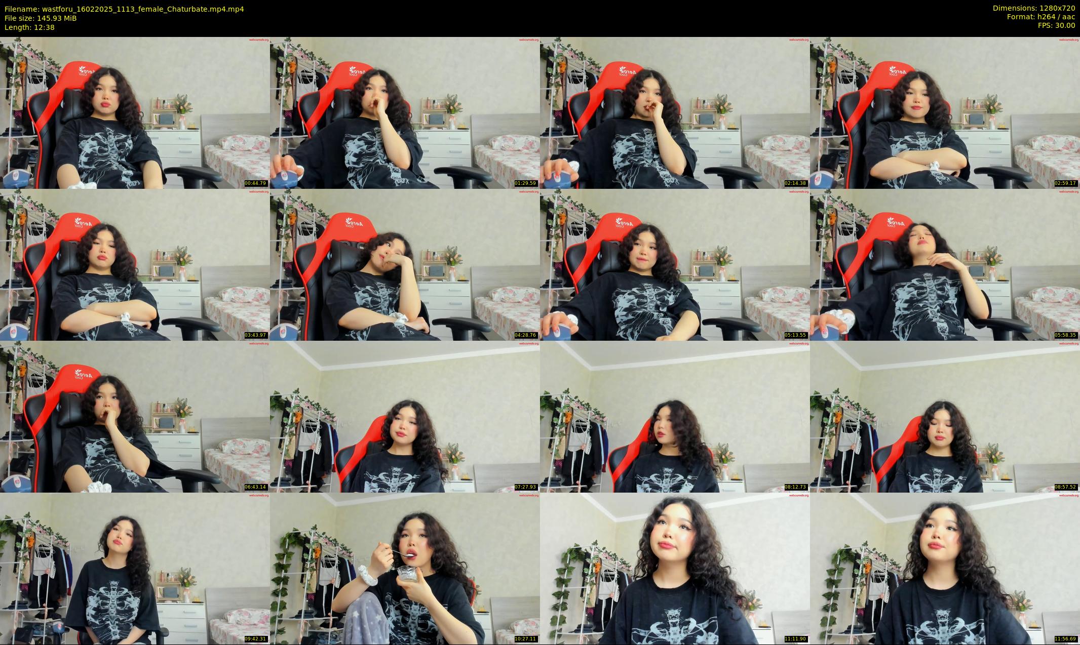 wastforu — 13 minute Chaturbate female cam show recording, 720p, Feb 16, 2025