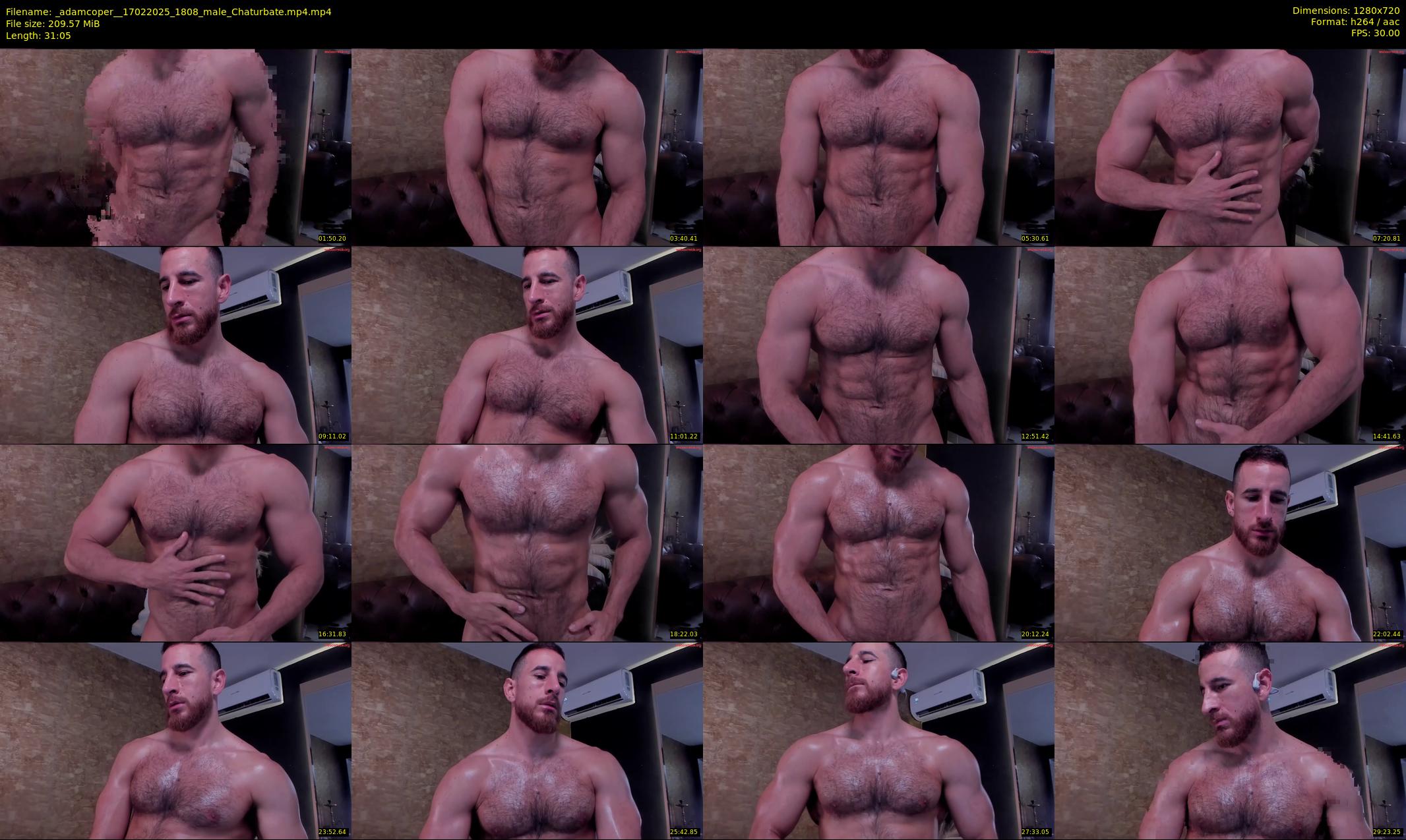 _adamcoper_ — 32 minute Chaturbate male cam show recording, 720p, Feb 17, 2025