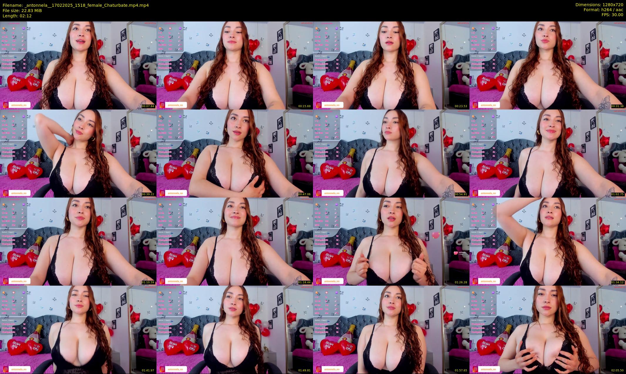 _antonnela_ — 3 minute Chaturbate female cam show recording, 720p, Feb 17, 2025