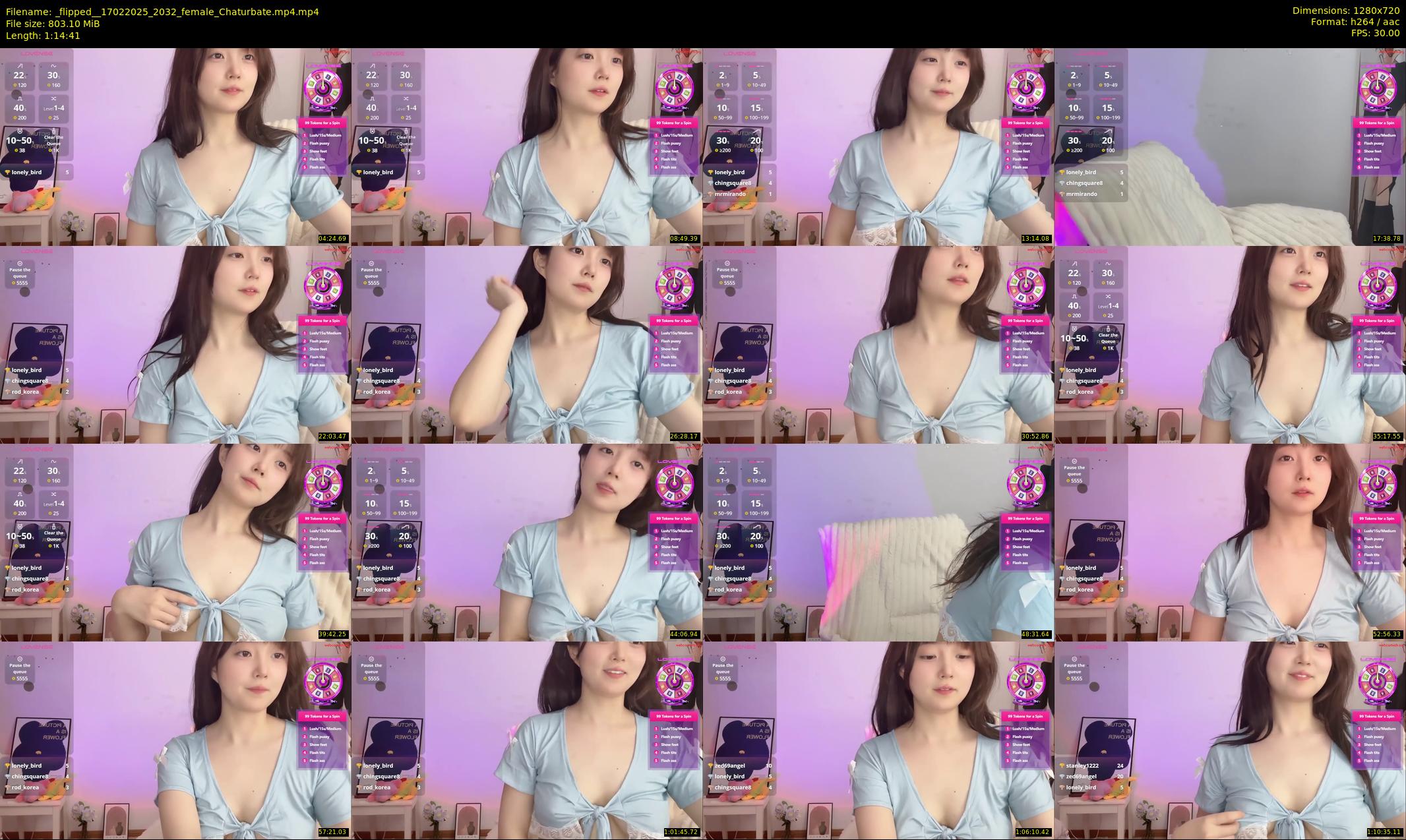 _flipped_ — 75 minute Chaturbate female cam show recording, 720p, Feb 17, 2025