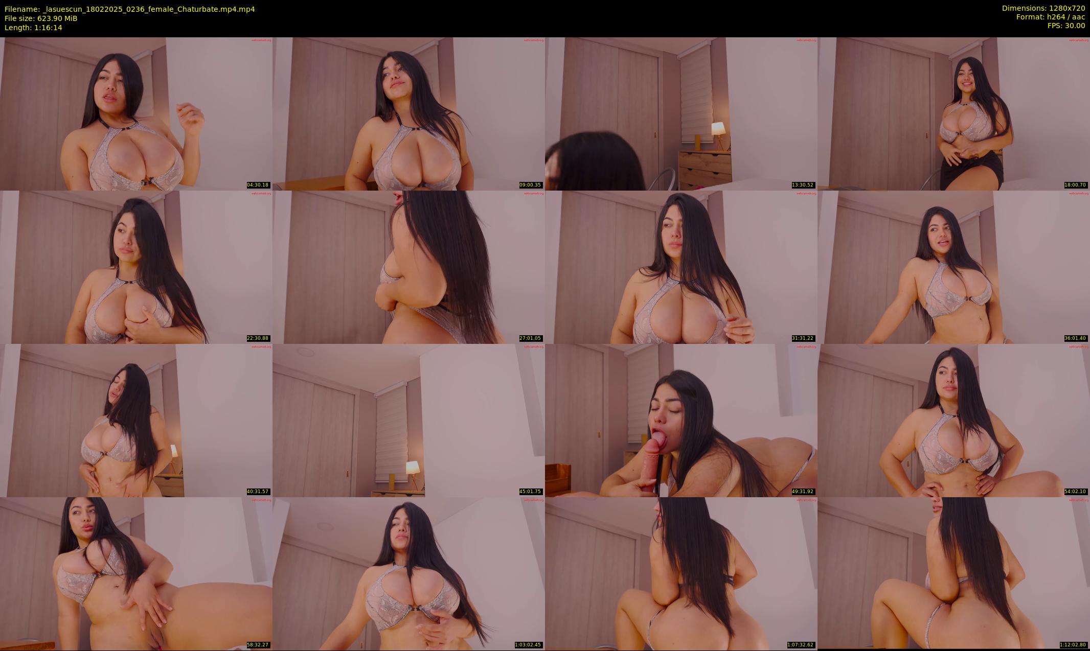_lasuescun — 77 minute Chaturbate female cam show recording, 720p, Feb 18, 2025
