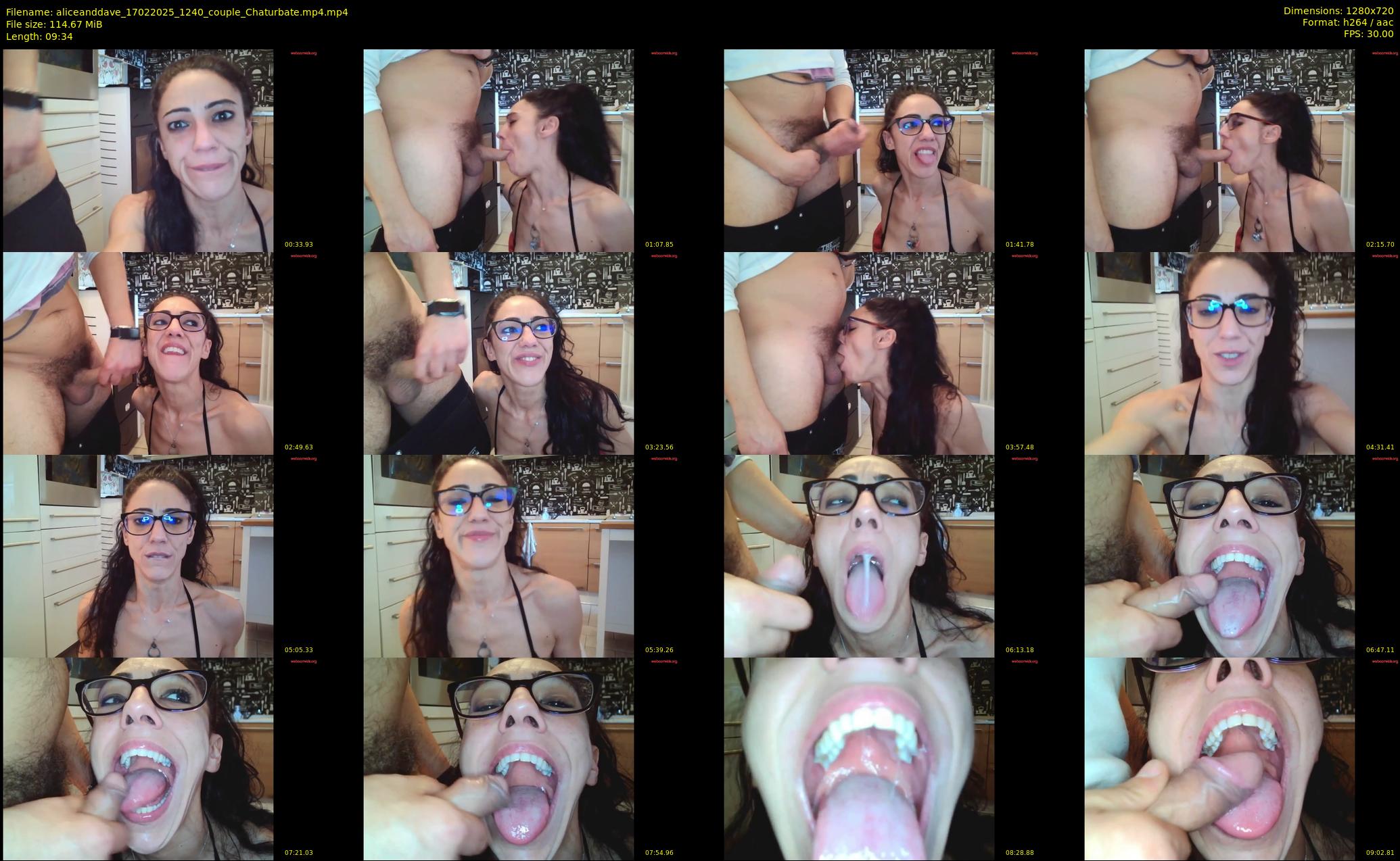 aliceanddave — 10 minute Chaturbate couple cam show recording, 720p, Feb 17, 2025