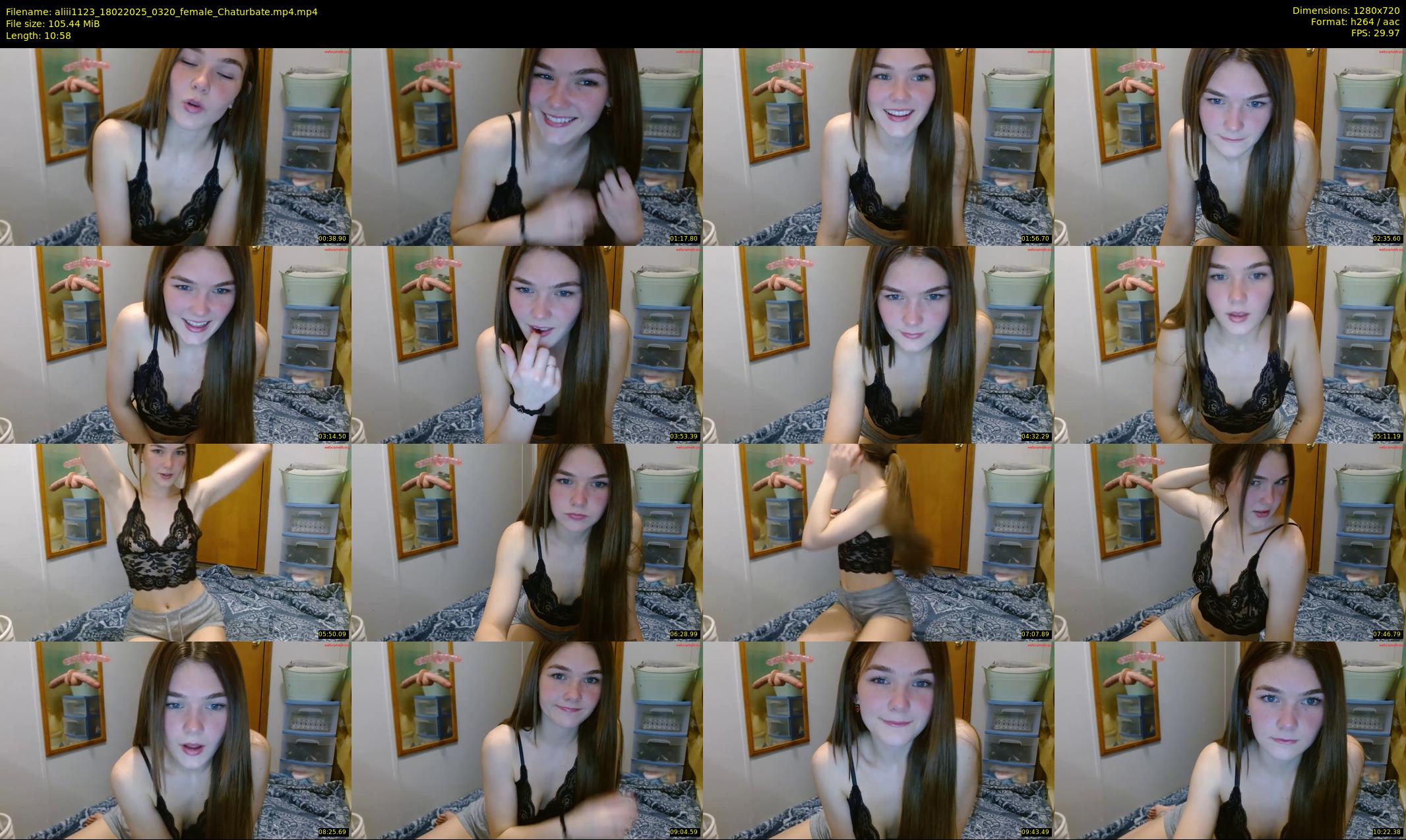aliii1123 — 11 minute Chaturbate female cam show recording, 720p, Feb 18, 2025