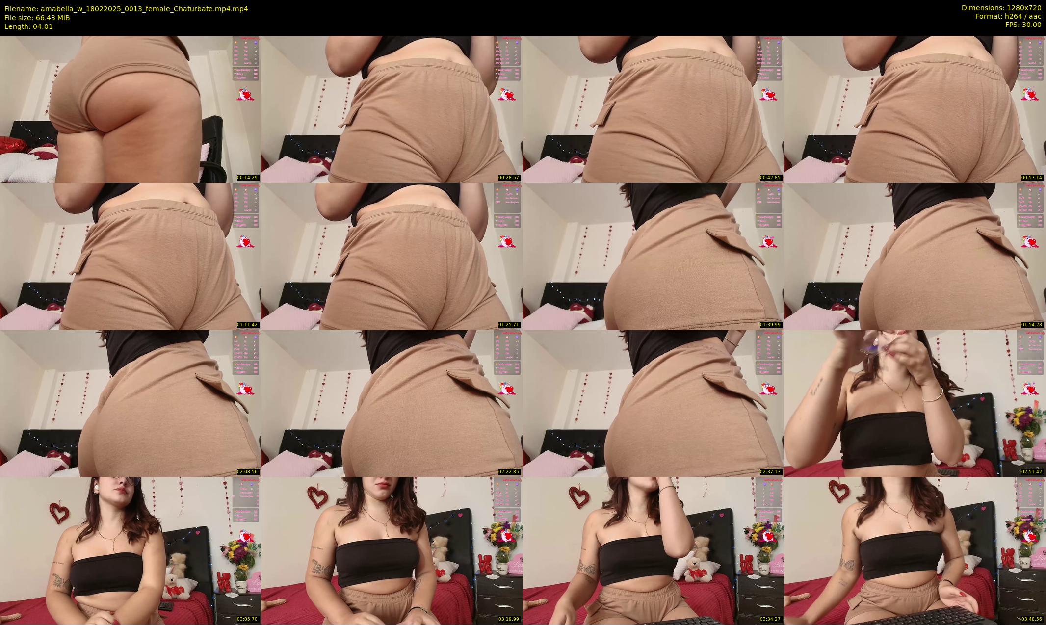 amabella_w — 5 minute Chaturbate female cam show recording, 720p, Feb 18, 2025