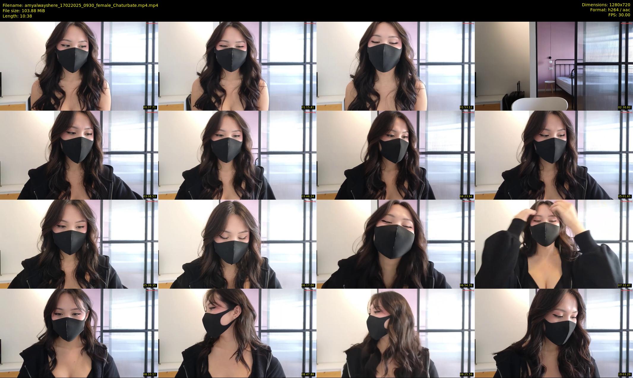 amyalwayshere — 11 minute Chaturbate female cam show recording, 720p, Feb 17, 2025