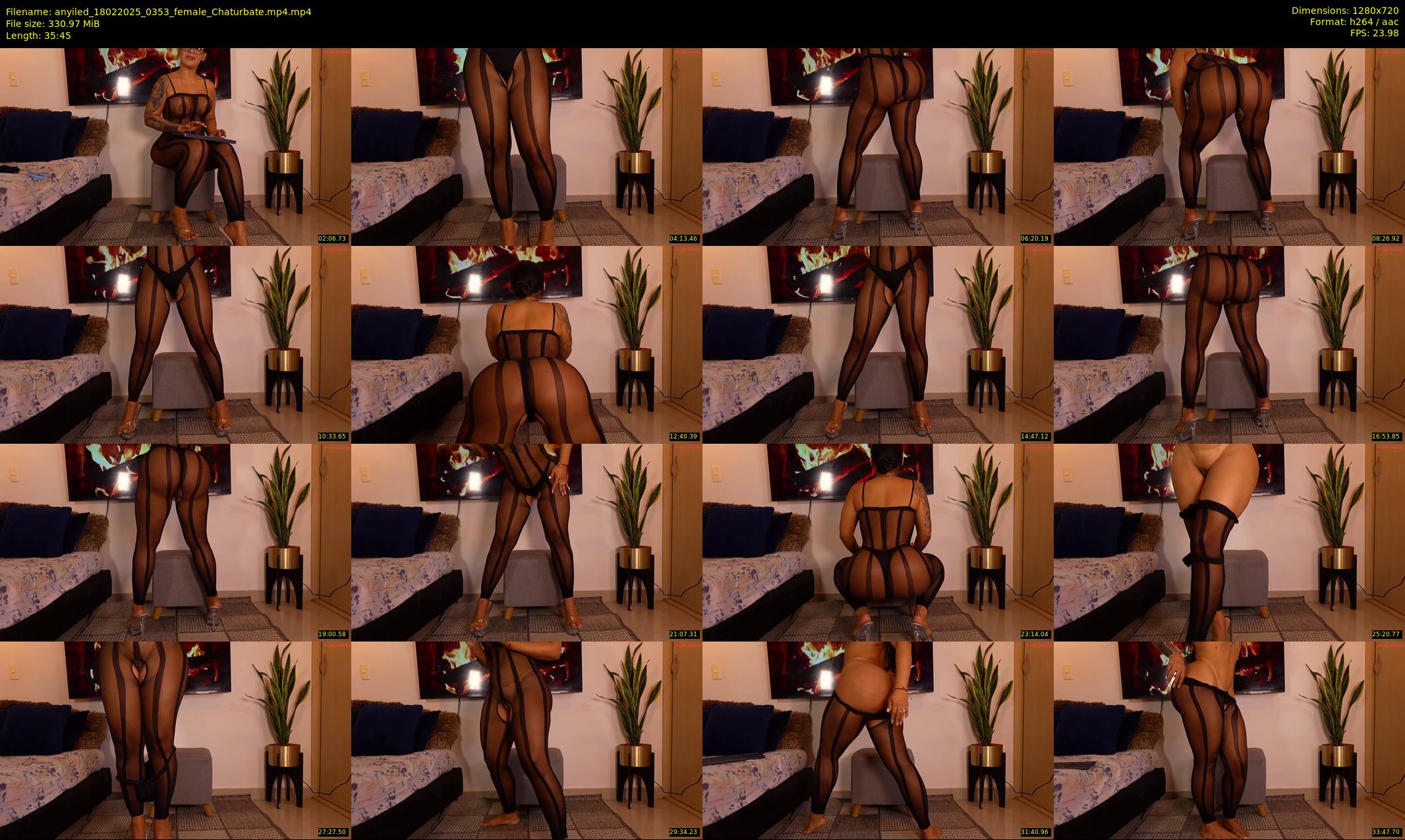 anyiled — 36 minute Chaturbate female cam show recording, 720p, Feb 18, 2025