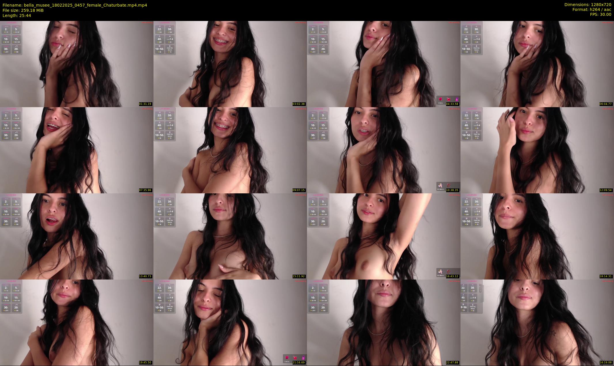 bella_musee — 26 minute Chaturbate female cam show recording, 720p, Feb 18, 2025